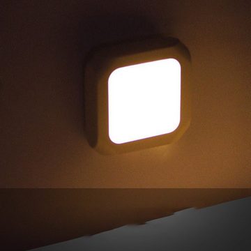 Bedee LED Nachtlicht Nachtlicht Steckdose 2Stück mit Dämmerungssensor LED Kinder Nachtlicht, Nachtlichter für Kinder, LED fest integriert, für Treppenaufgang,Schlafzimmer, Küche, Orientierungslicht,WarmWeiß