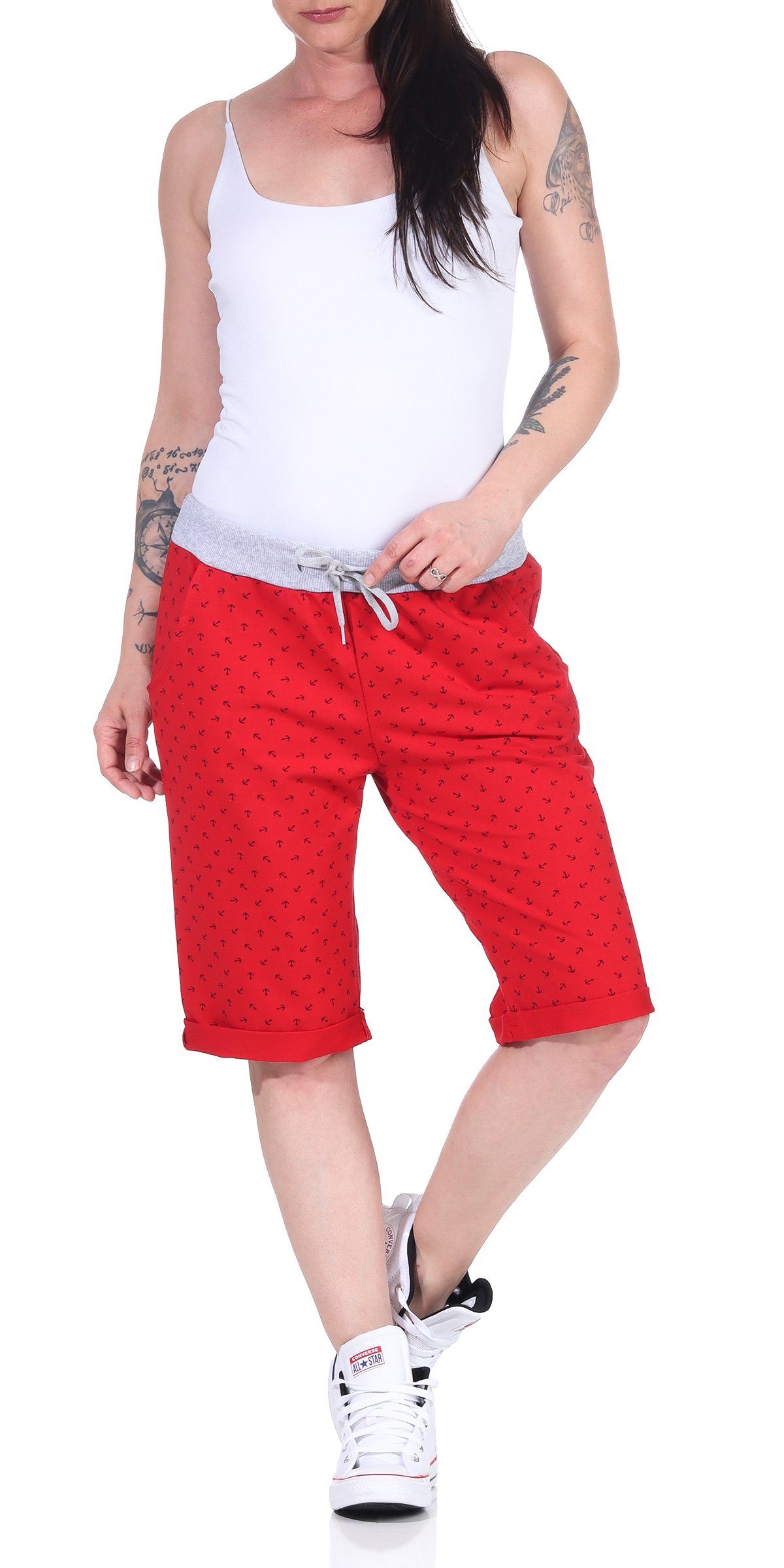 CLEO STYLE Bermudas 1818 Sweatpants Freizeit günstig online kaufen