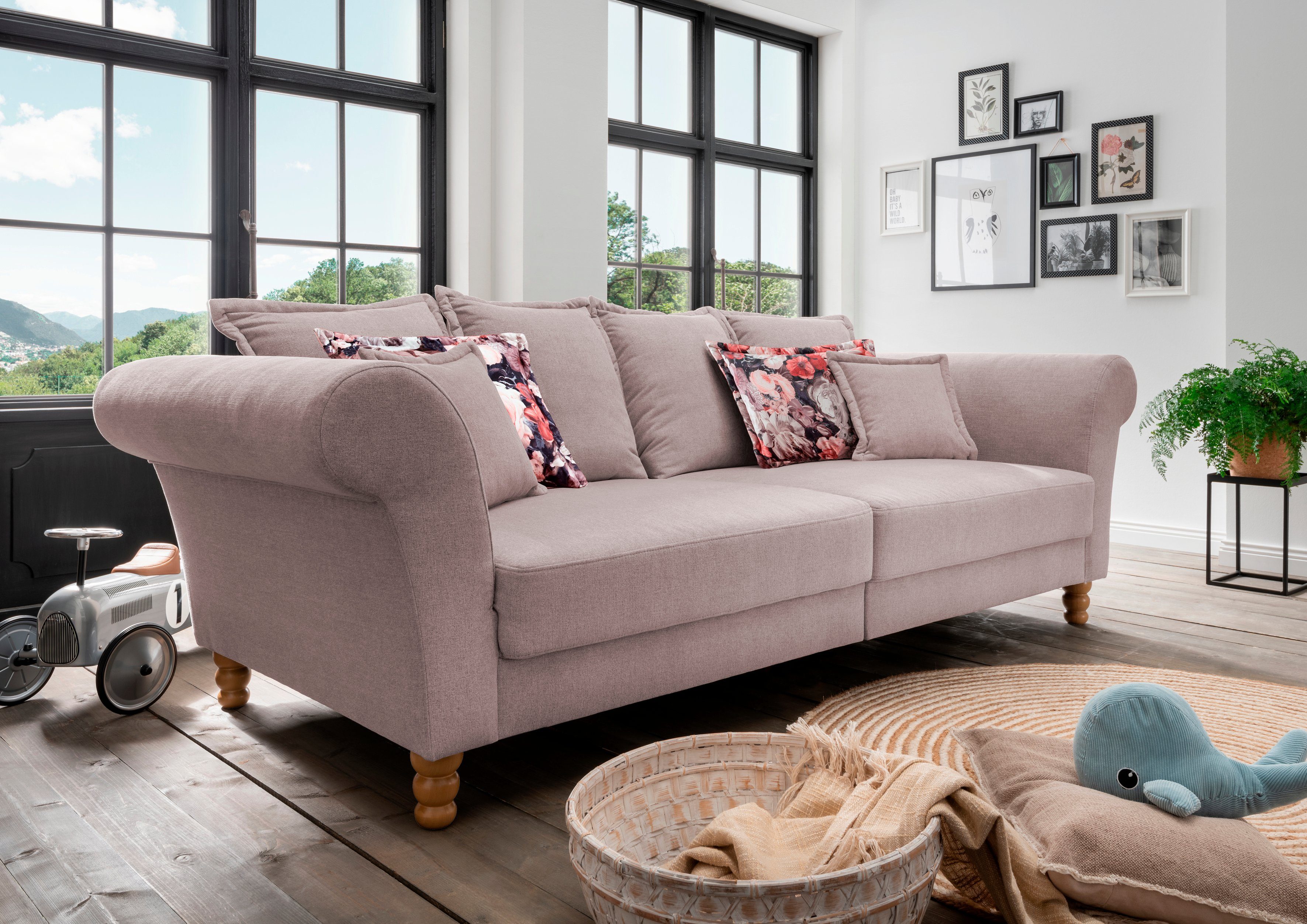 Home affaire Big-Sofa Tassilo Mega Sofa günstig online kaufen