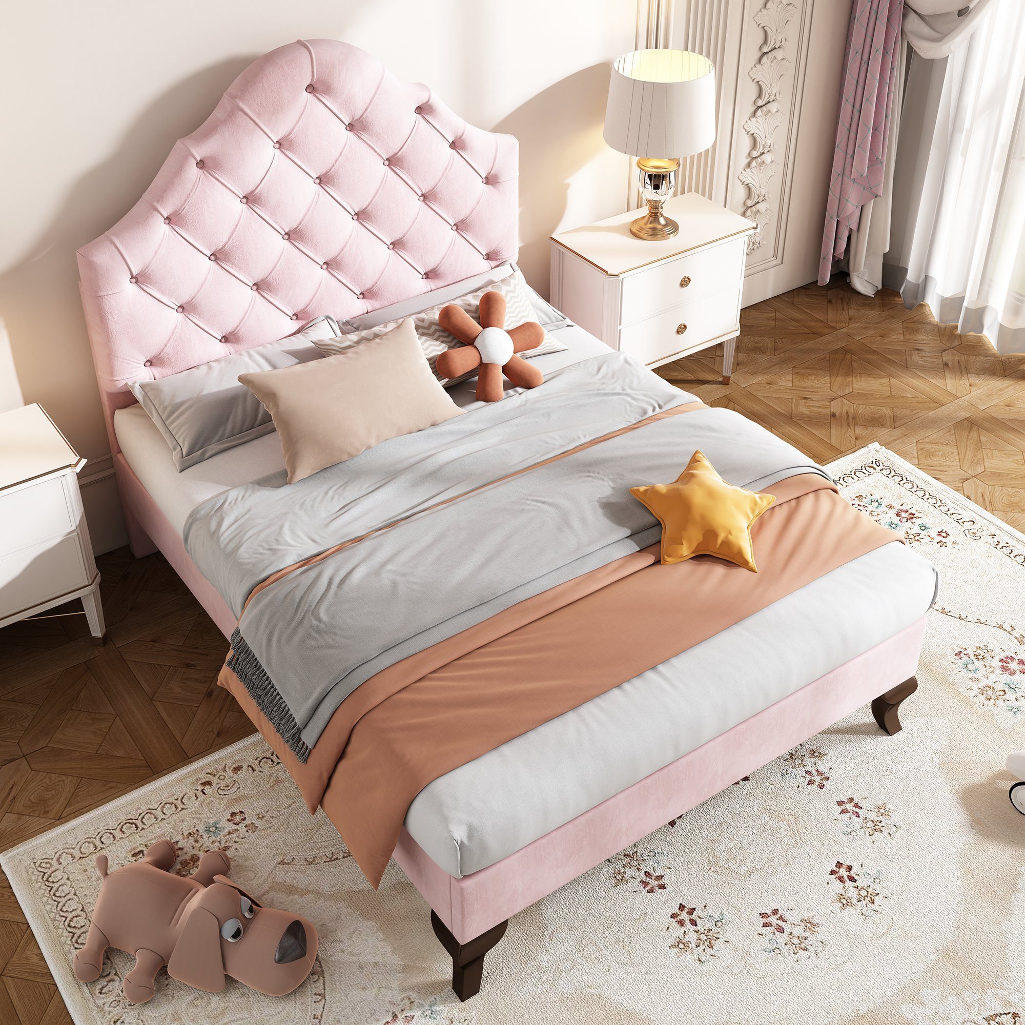 HAUSS SPOLE Polsterbett Polsterbett Einzelbett Funktionsbett günstig online kaufen