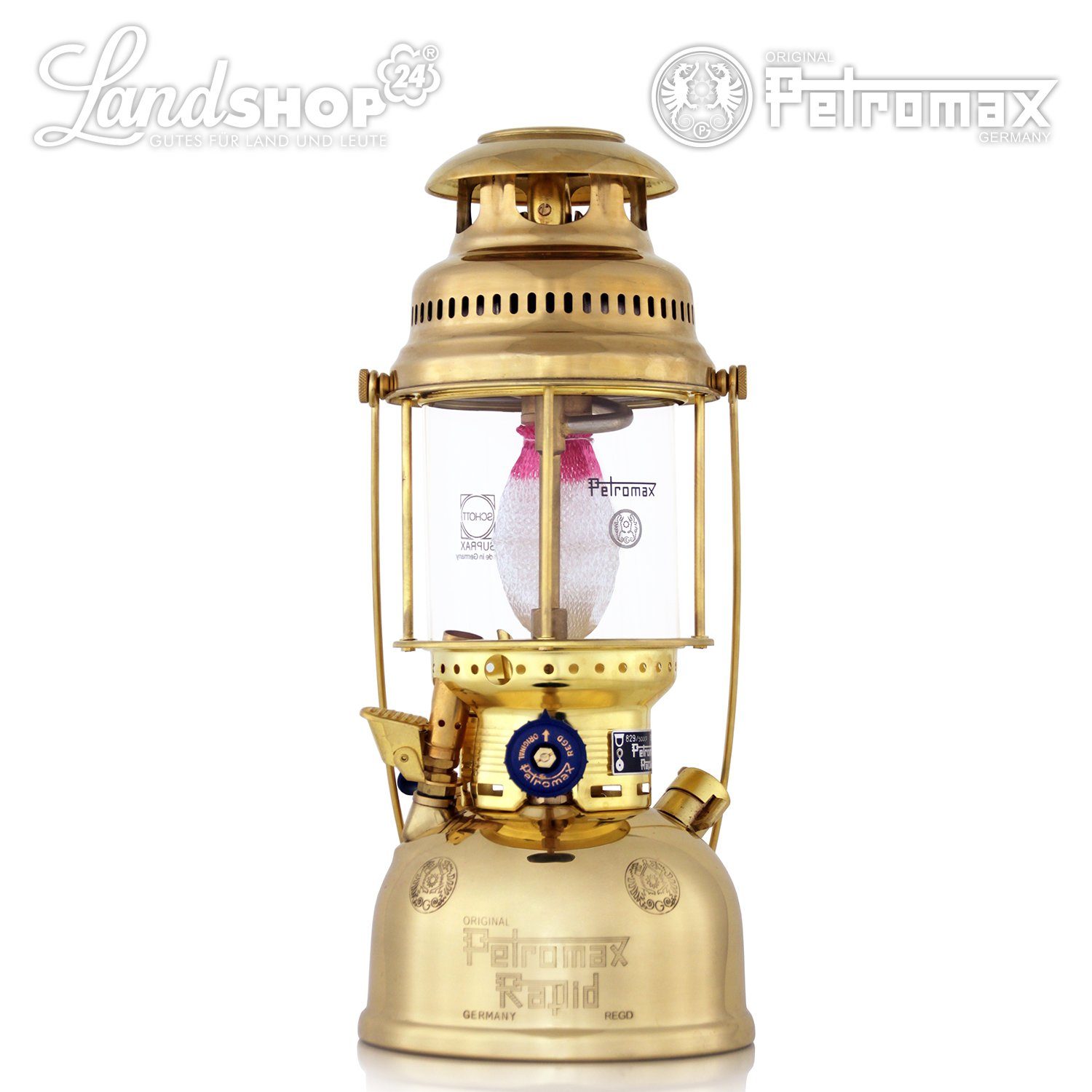 Petromax Außen-Tischleuchte Petromax HK500 Ausführung Messing günstig online kaufen