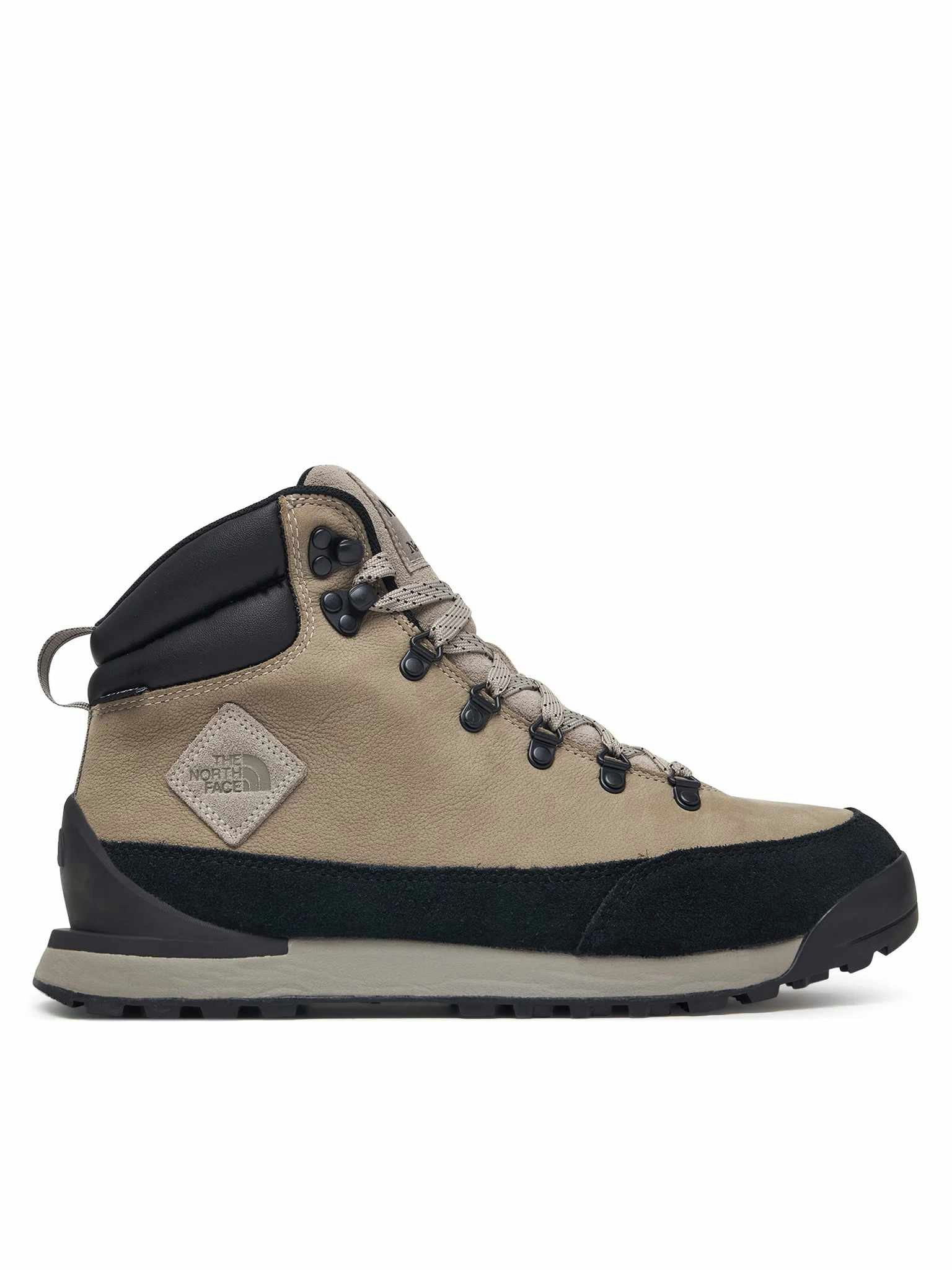 The North Face M BACK-TO-BERKELEY IV LEATHER Stone Slab/TNF Black Wanderstiefel