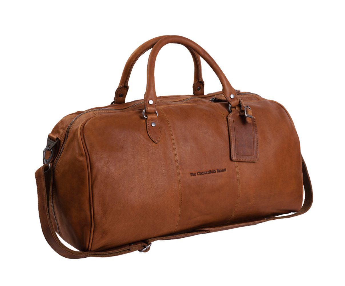 The Chesterfield Brand Reisetasche William (1-tlg), Wax Pull-up Leder cognac