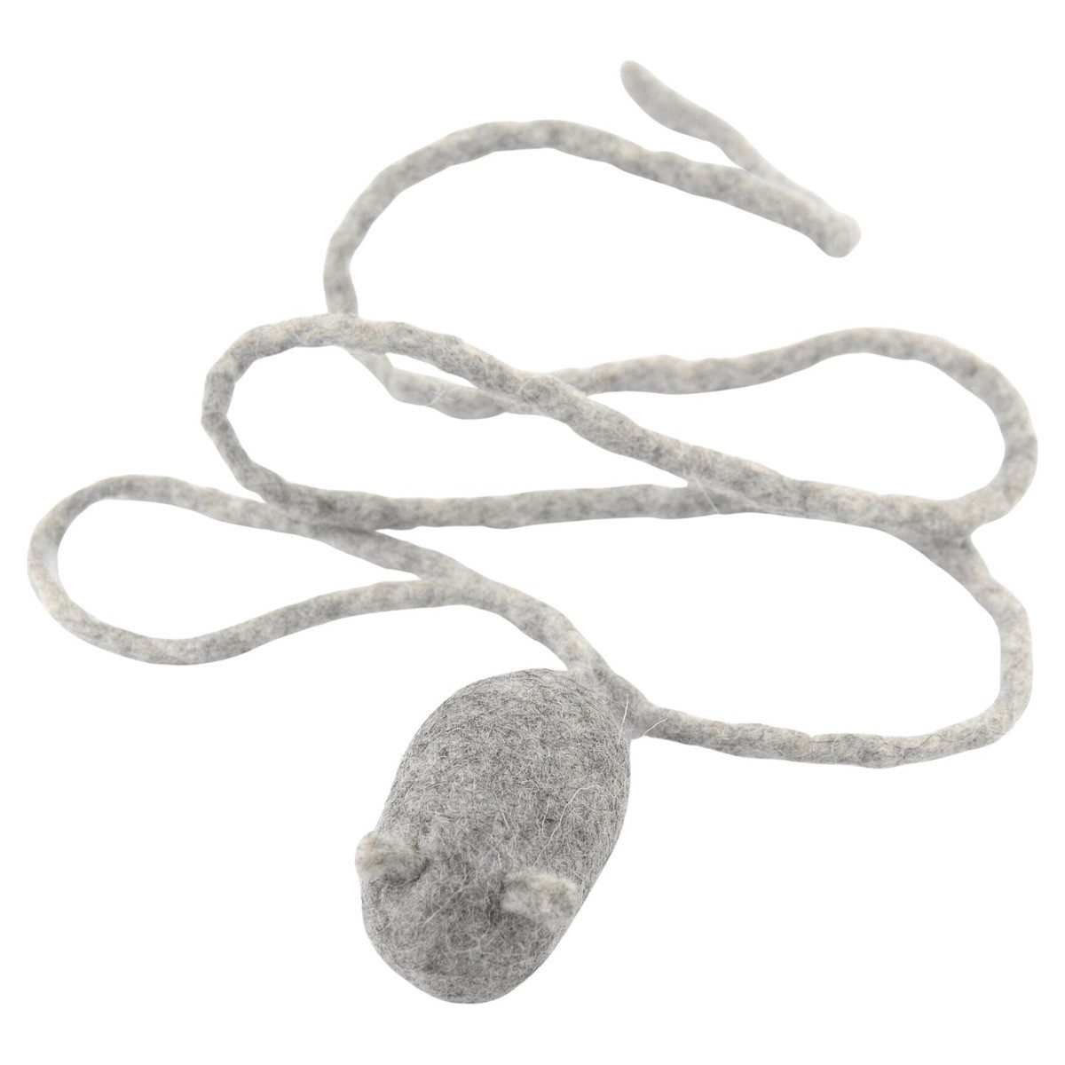 Hunter Tierbedarf Tierkuscheltier Katzenspielzeug Mousi long hellgrau günstig online kaufen