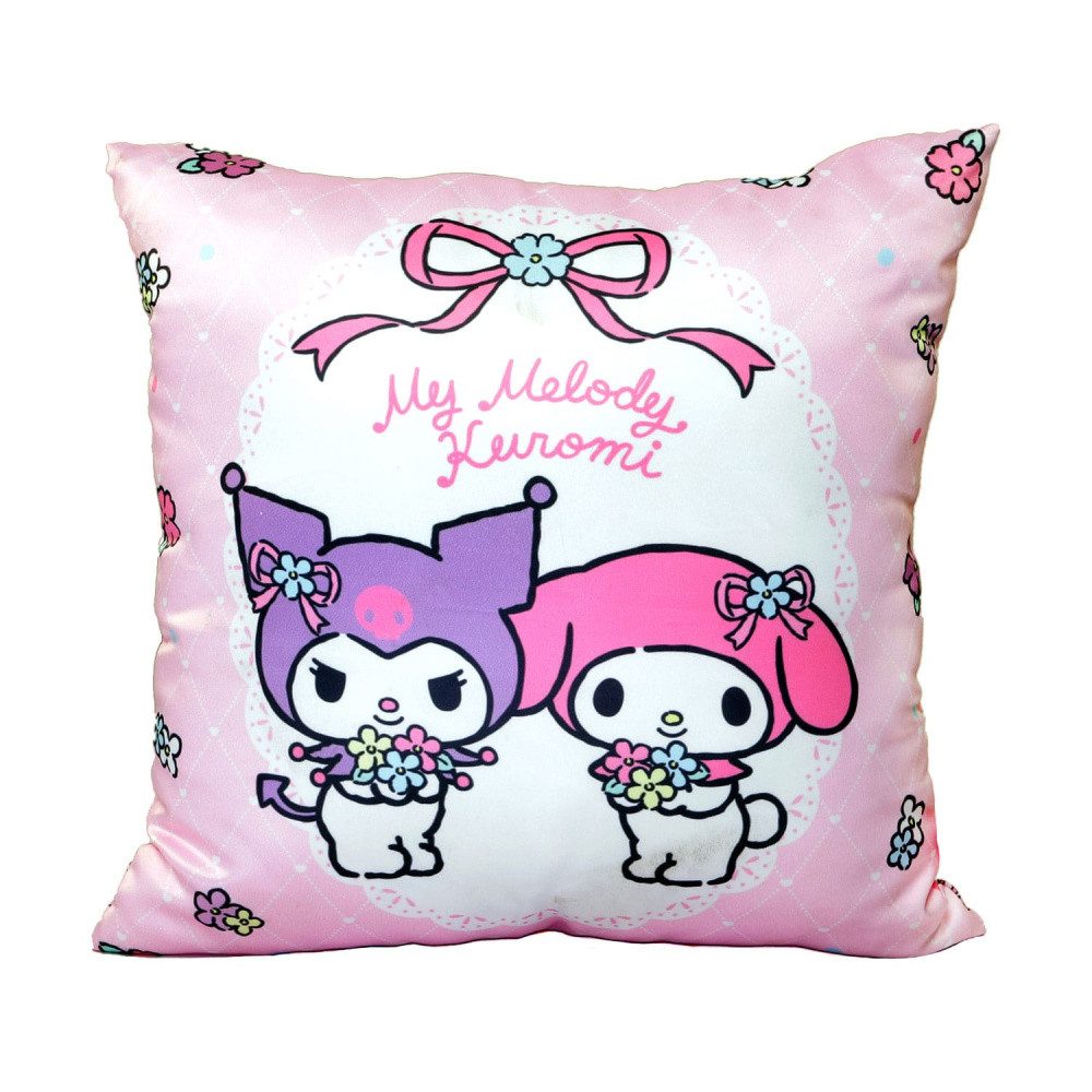Sakami Merchandise Dekokissen Sanrio Kissen Hello Kitty & Friends Pastel Flower 35 x 35 cm