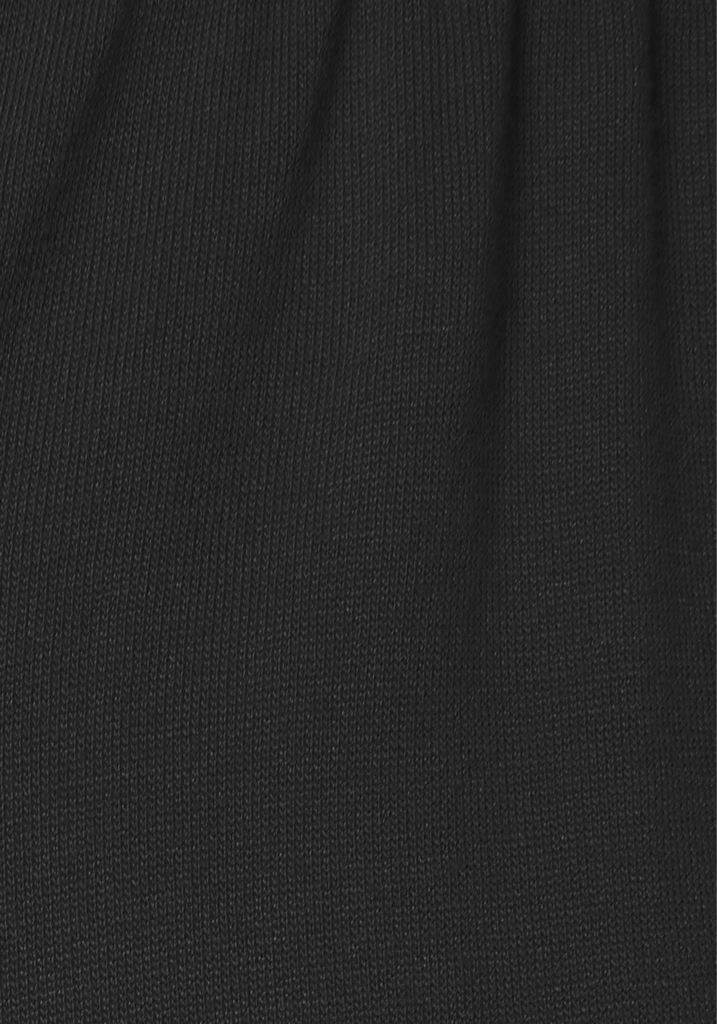Beachtime by Lascana Jerseykleid mit Taschen, kniebedeckendes Sommerkleid aus Viskose Luftiges Strandkleid, Trägerkleid, Midikleid, figurumspielend Basic