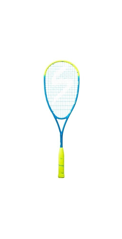 SALMING Squashschläger Fusione PowerLite 149g/kopflastig blau/gelb - besaitet