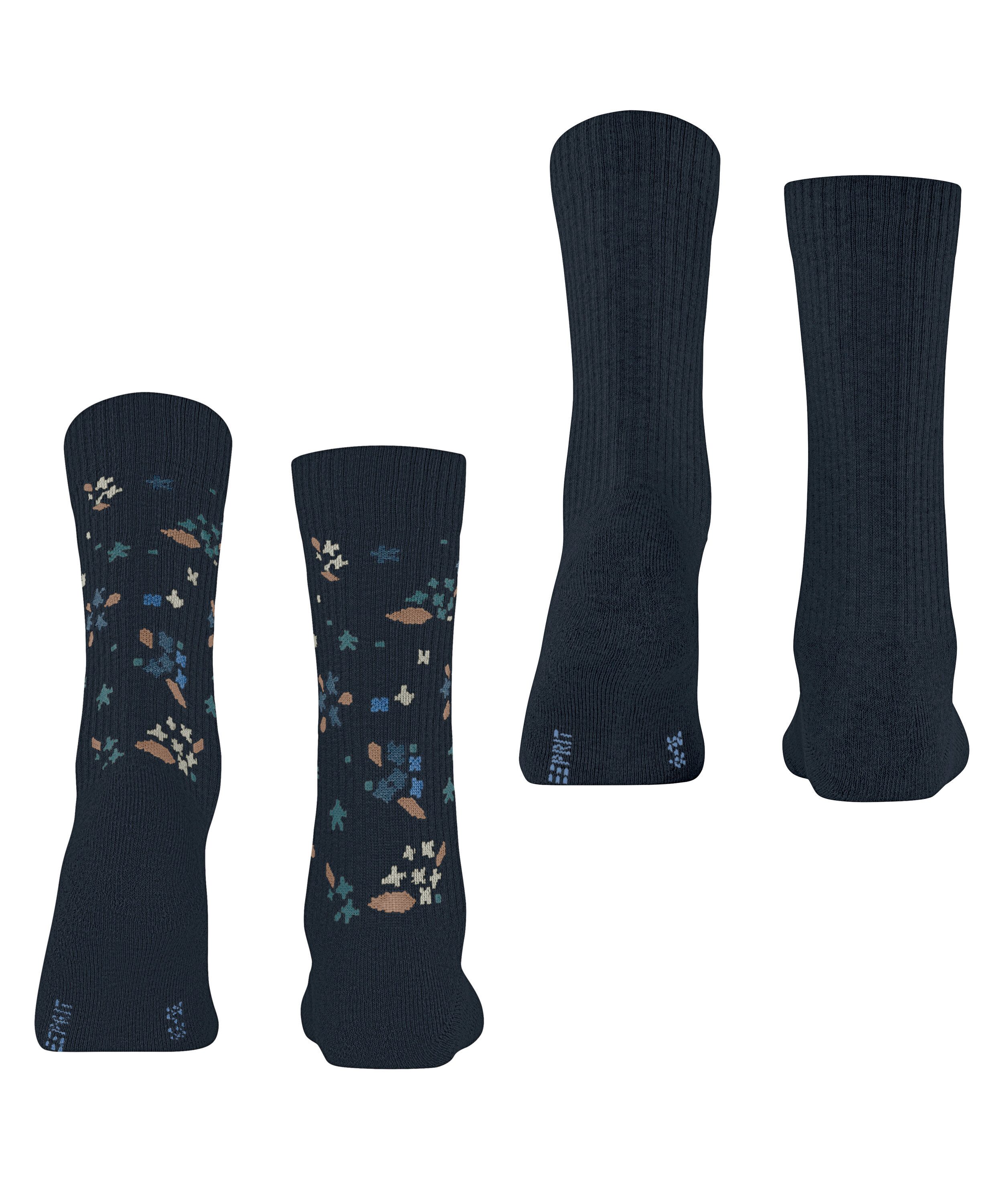 Esprit Socken Flower Rib 2-Pack (2-Paar)
