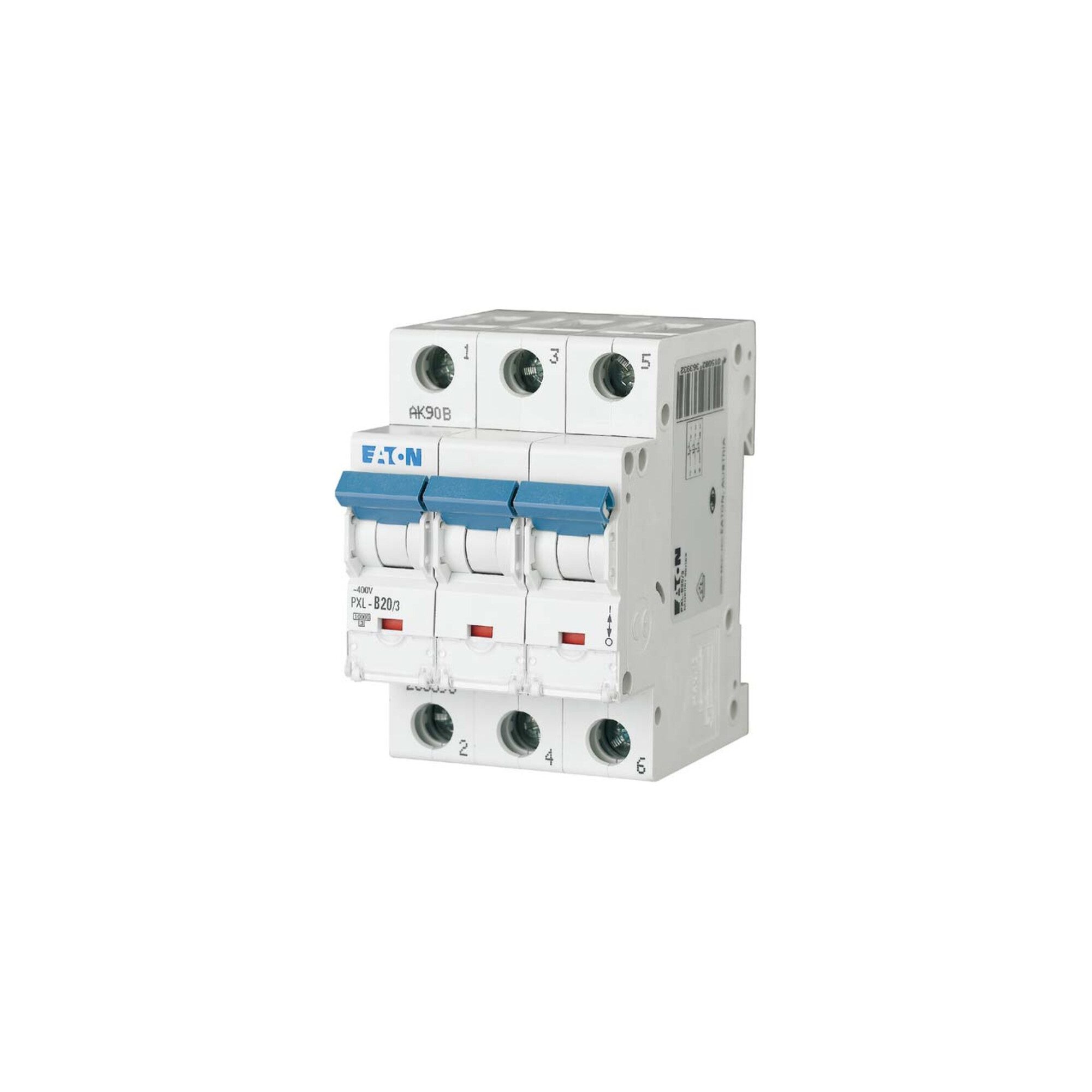 EATON Schalter Eaton LS-Schalter m.Beschrift. C 20A, 3p PXL-C20/3