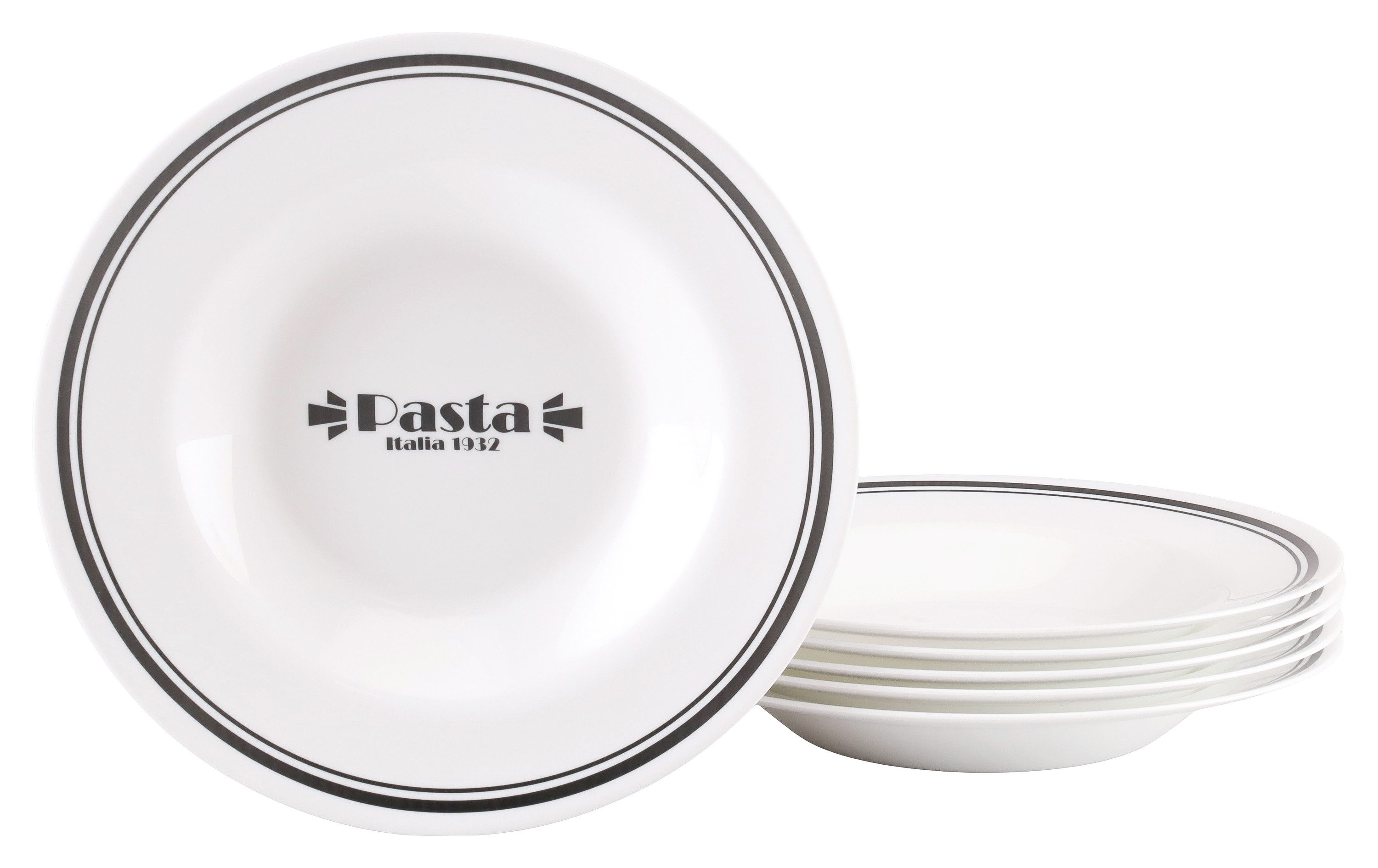creaTable Pastateller Italien Party Bistrot Weiss, (1 St)