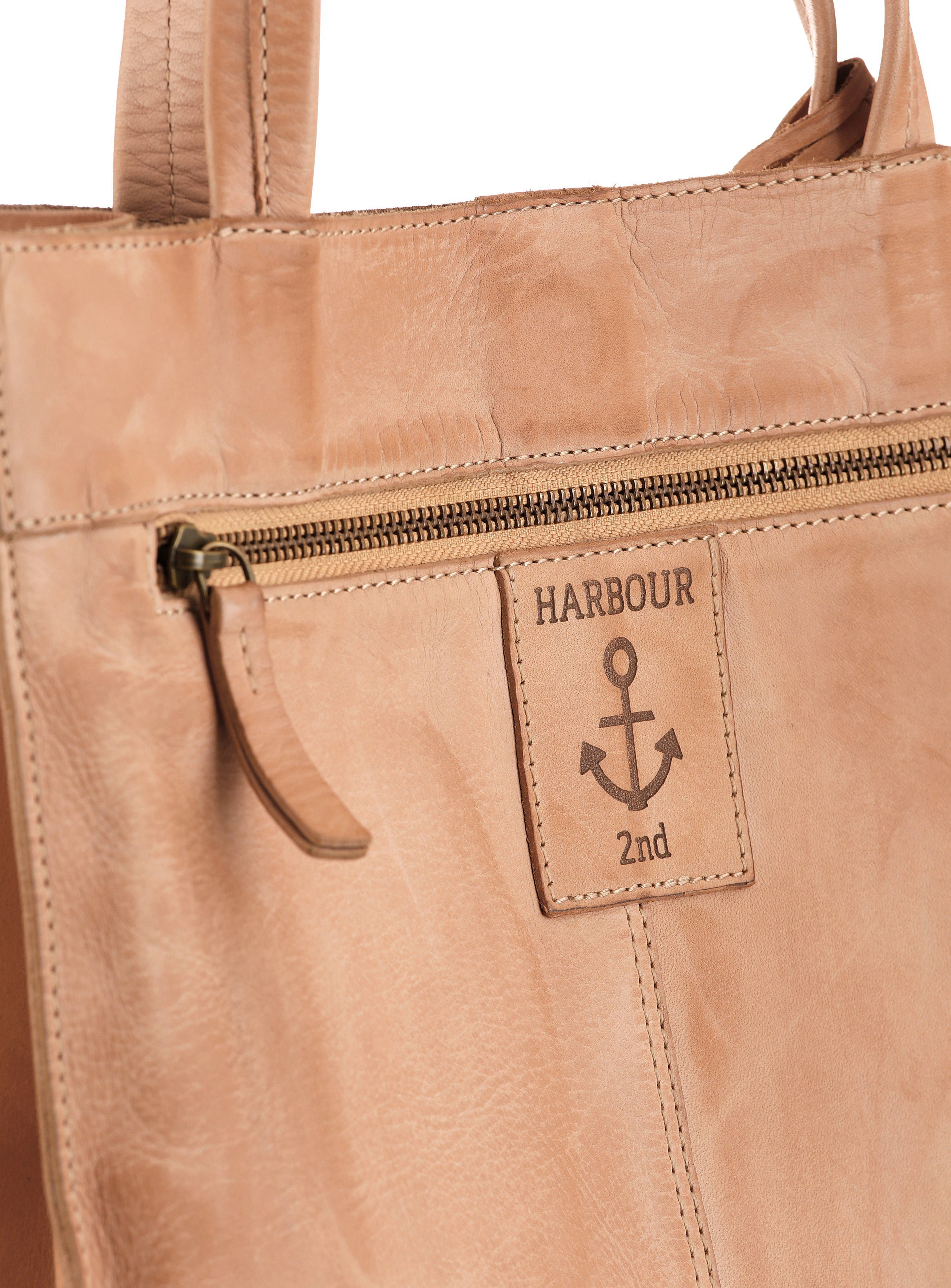 typischen Elbe mit Marken-Anker-Label caramel Leder und 2nd Schmuckanhänger Shopper 1, aus HARBOUR sweet