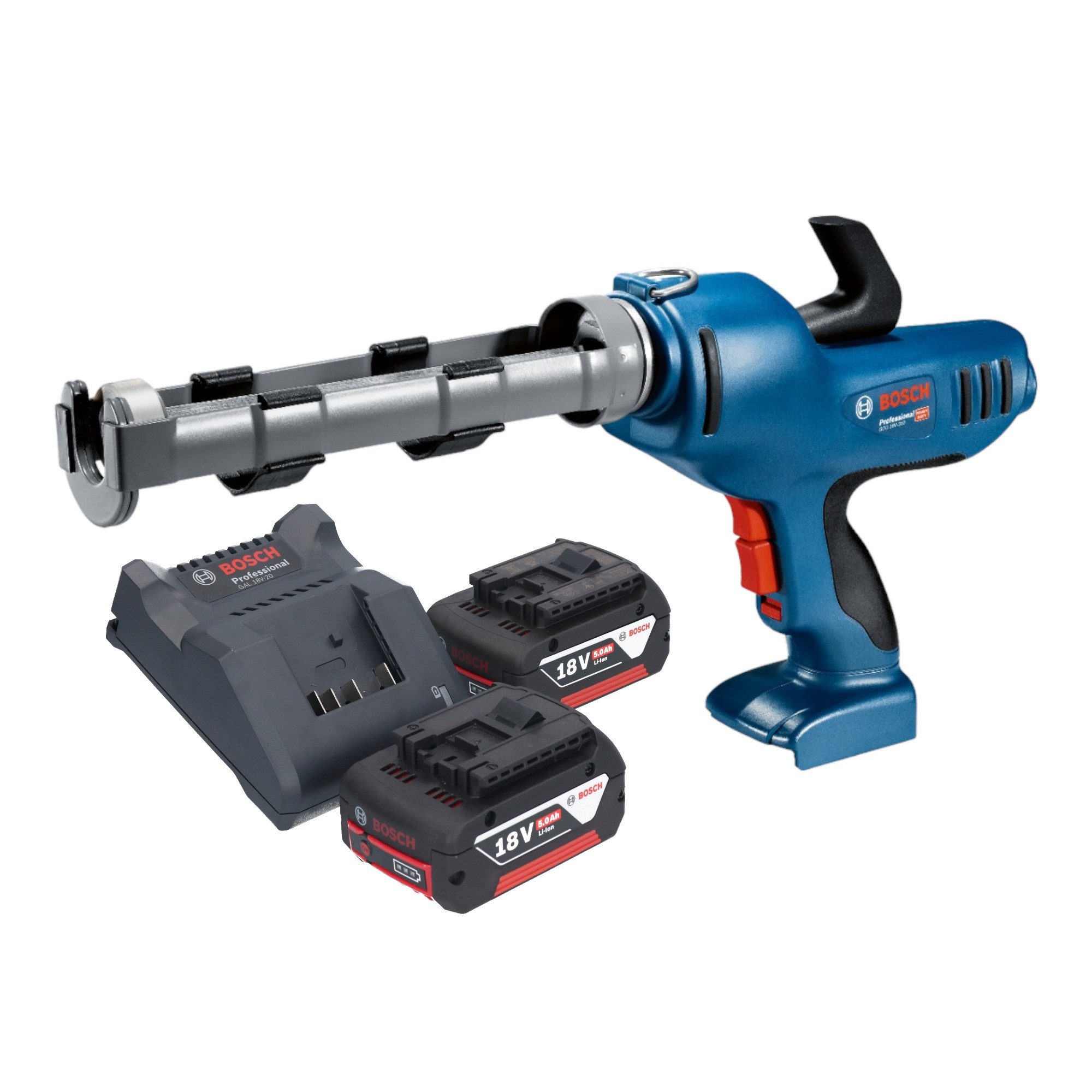 Bosch Professional Akku-Kartuschenpistole GCG 18V-310 Professional Akku Kartuschenpresse 18 V 310 ml 3,5 kN