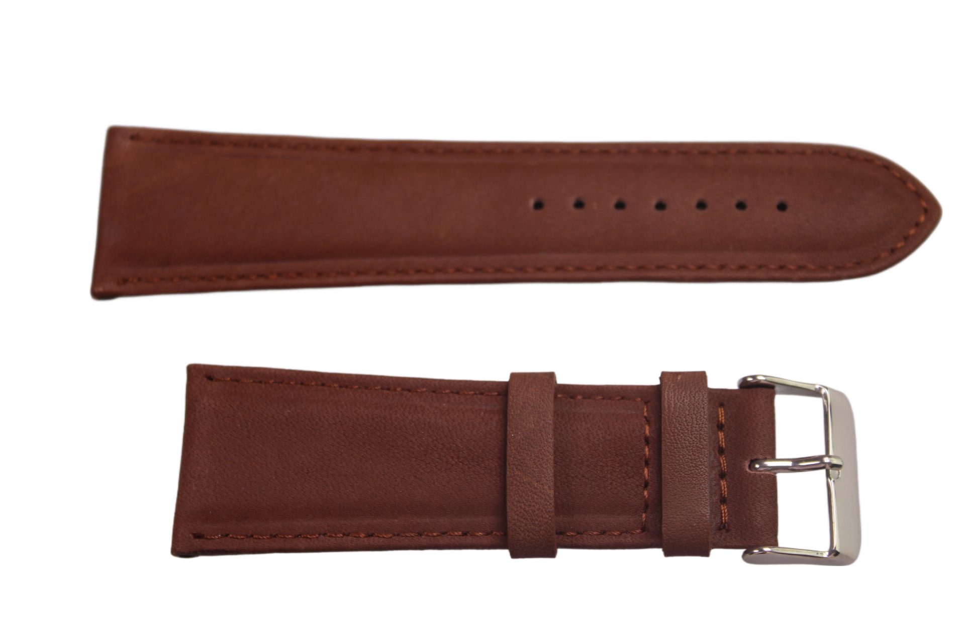Eichmüller Часыring Часыband Braun 27 mm, (2-tlg), Echt Leder