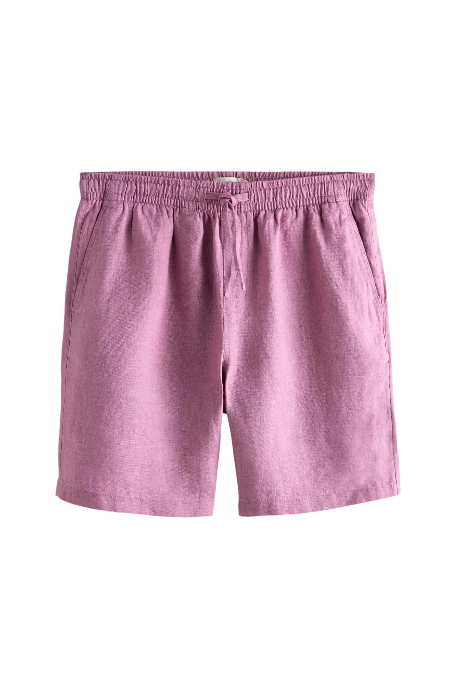 Next Shorts Shorts aus 100 % Leinen mit Tunnelzug (1-tlg)