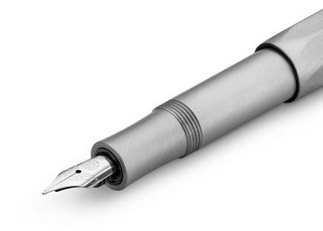 Kaweco Füllfederhalter STEEL SPORT Füllhalter, Federbreite F