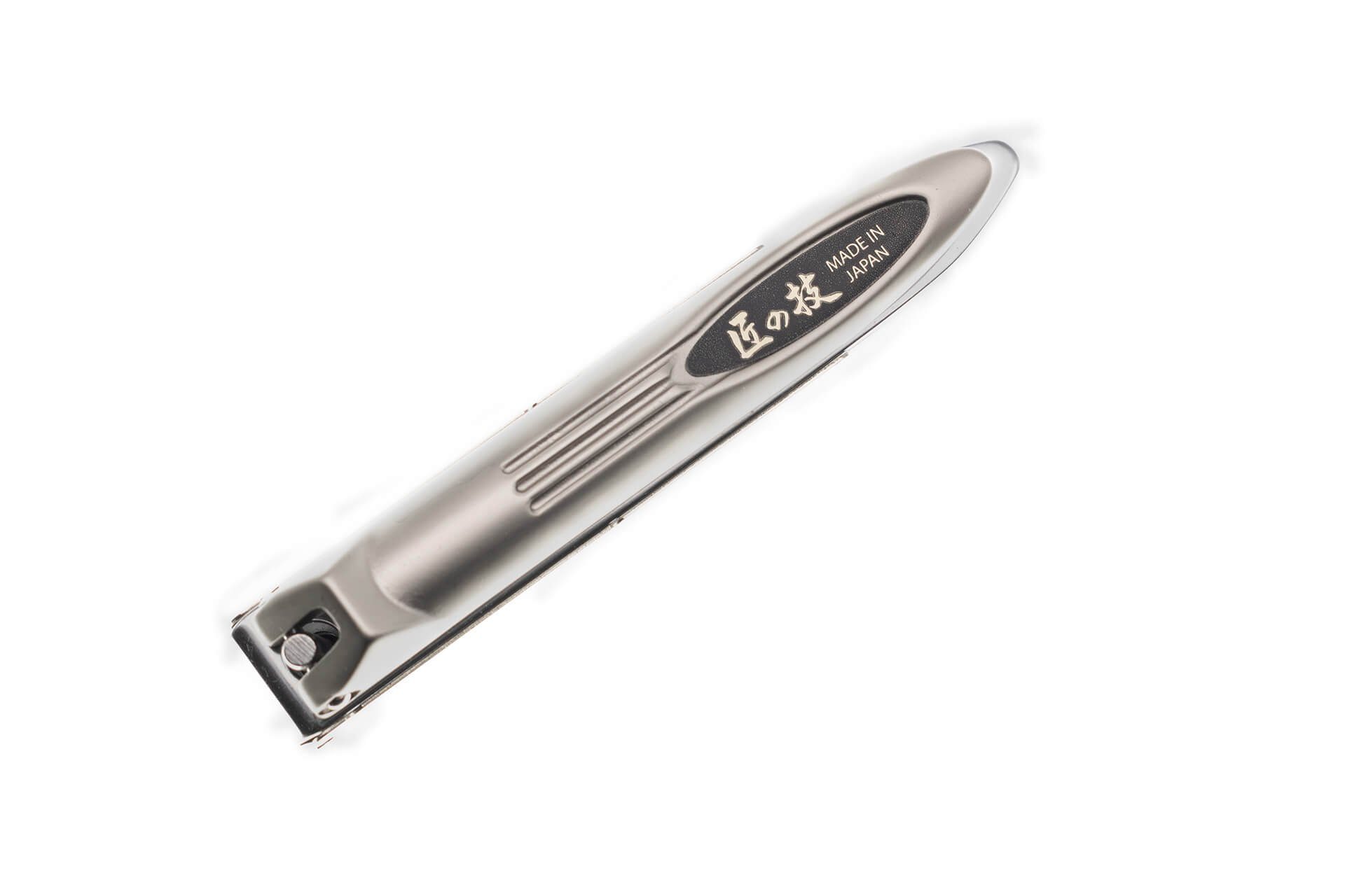 Seki EDGE Nagelknipser Edelstahl-Nagelknipser mit gerader Klinge und Auffangvorrichtung G-1020, handgeschärftes Qualitätsprodukt aus Japan