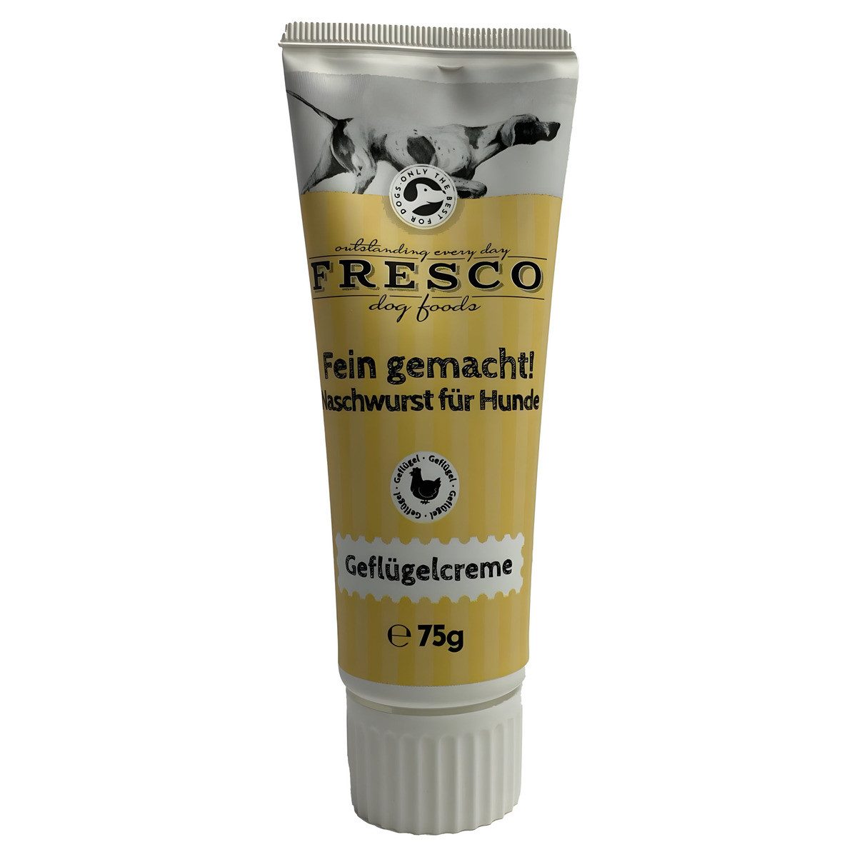 Fresco Fein gemacht! Geflügelcreme für Hunde 75 g, für: Hund