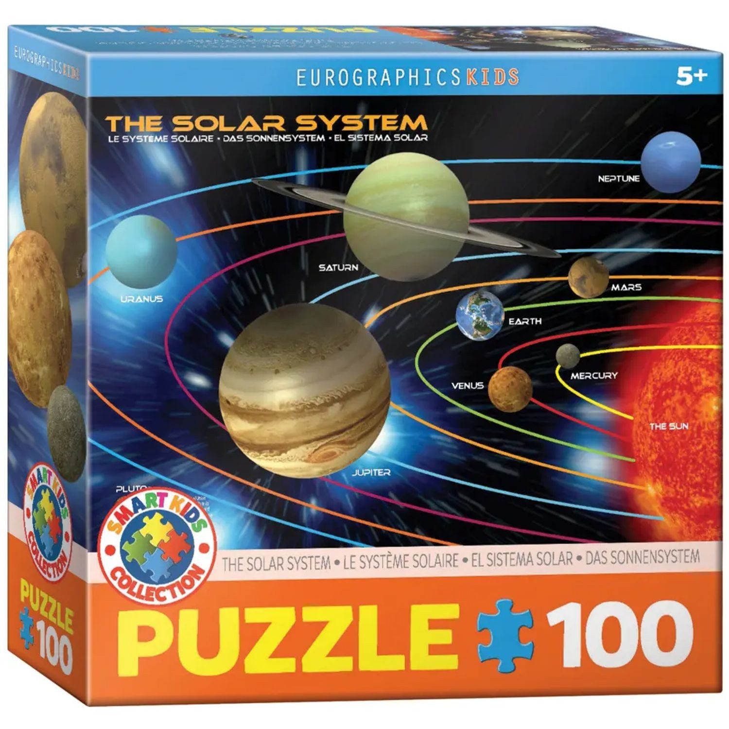 EUROGRAPHICS Puzzle Das Sonnensystem (Puzzle), 199 Puzzleteile