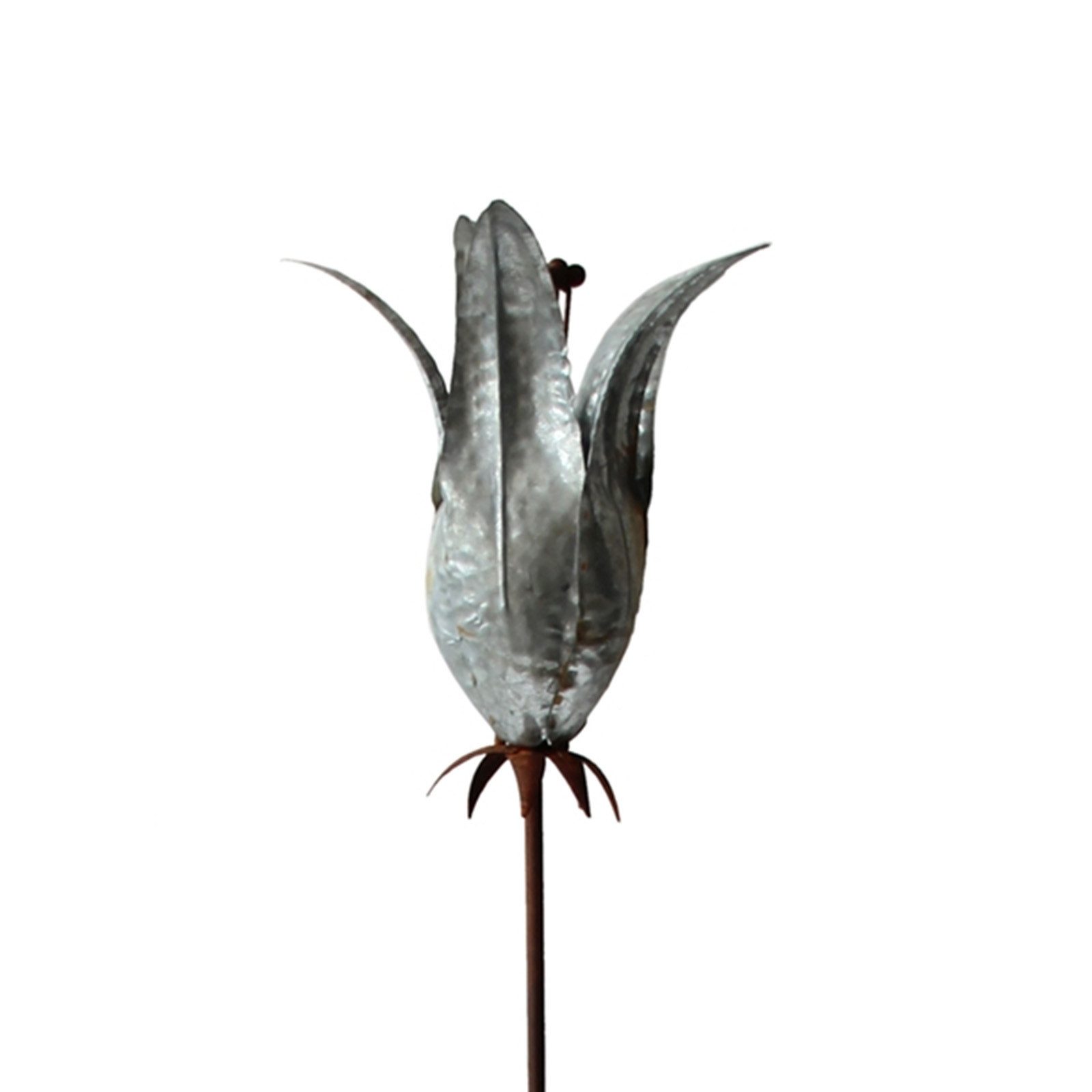 HTI-Living Gartenstecker Blumenstecker Rostoptik Blüte Celia (Stück, 1-St., günstig online kaufen