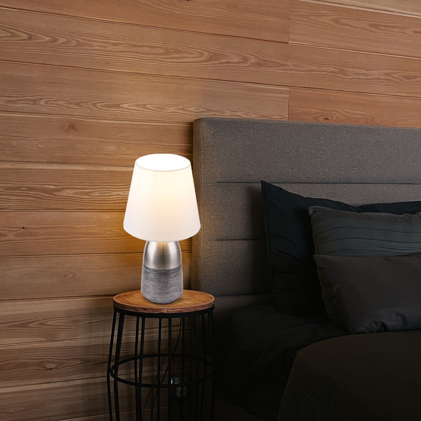 Globo Tischleuchte Tischlampe GLOBO Tischleuchte Schalter Wohnzimmer mit Schlafzimmer