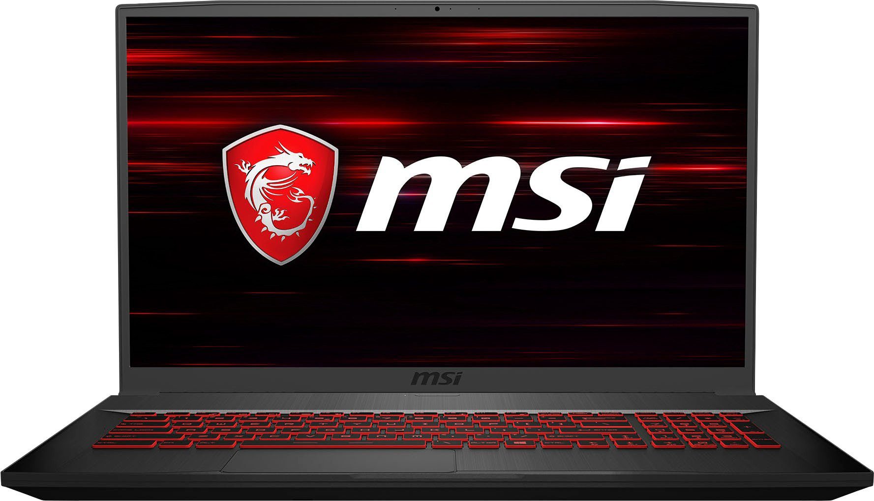 MSI GF75-10SDR-234 17,3 Zoll i7-10750H 16GB RAM 256GB SSD 1TB HDD GeForce GTX 1660 Ti Win10H schwarz