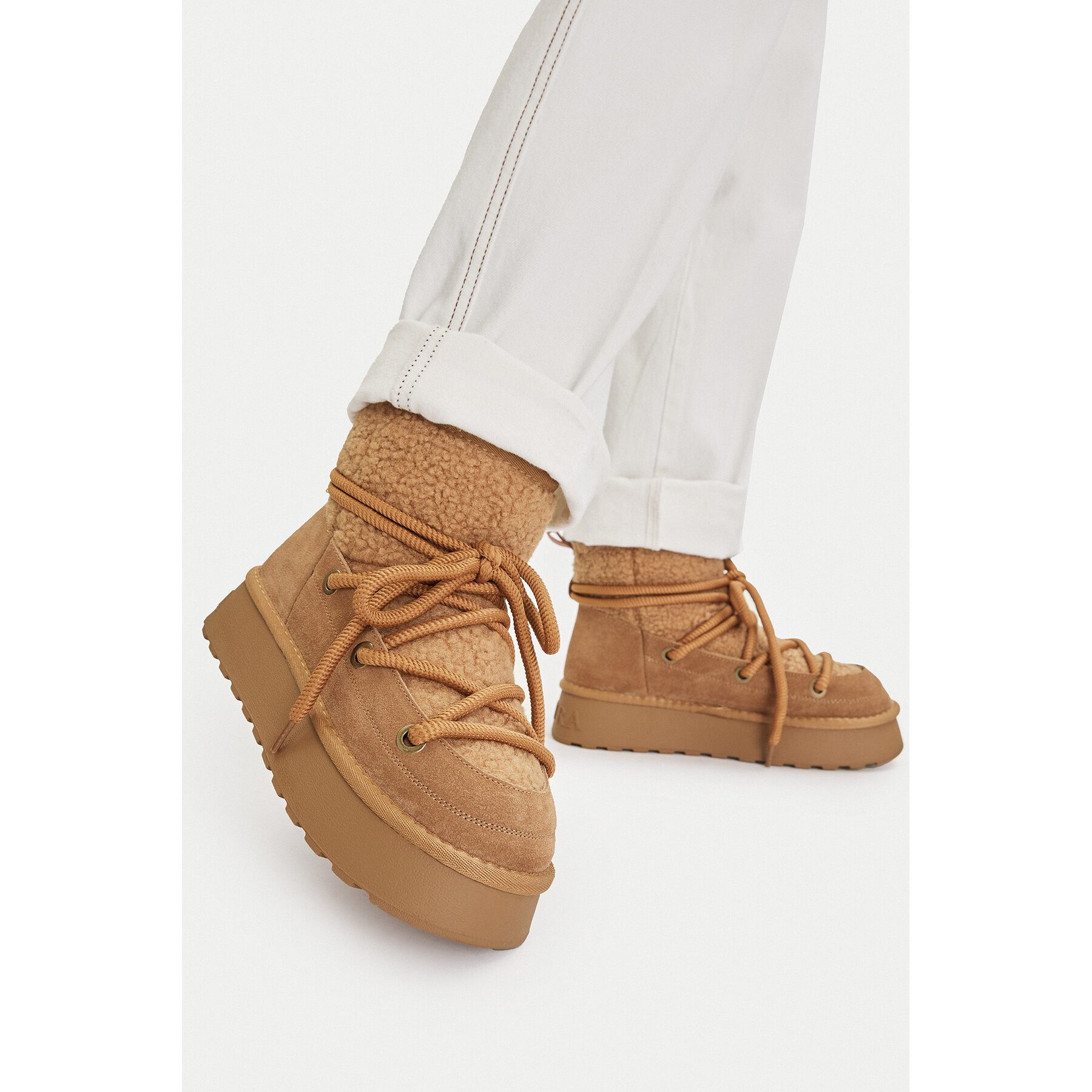 Badura Badura Damen Schneestiefel Braun Snowboots