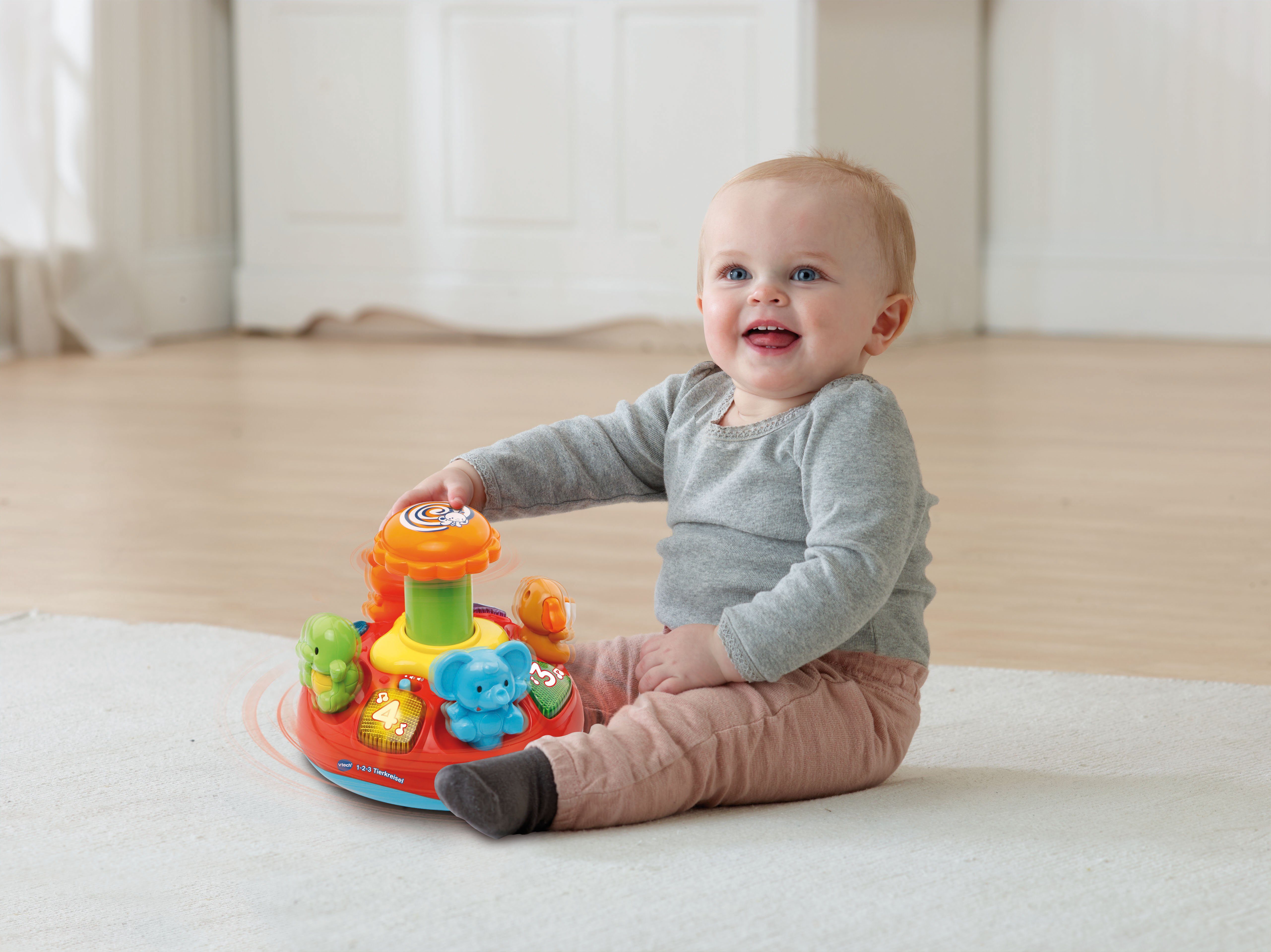 Vtech® Kreisel VTechBaby, 1, 2, 3 - Tierkreisel