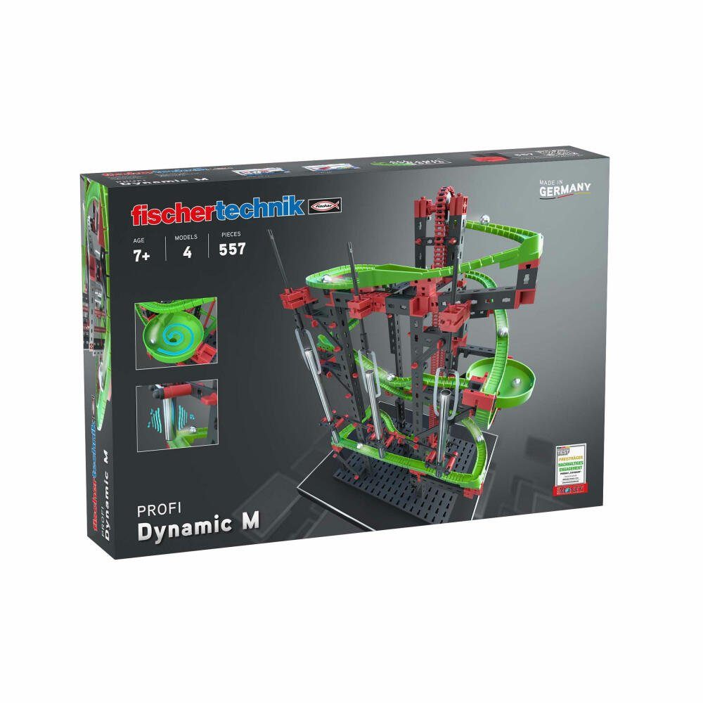 Kugelbahn Profi Dynamic M 550-teilig