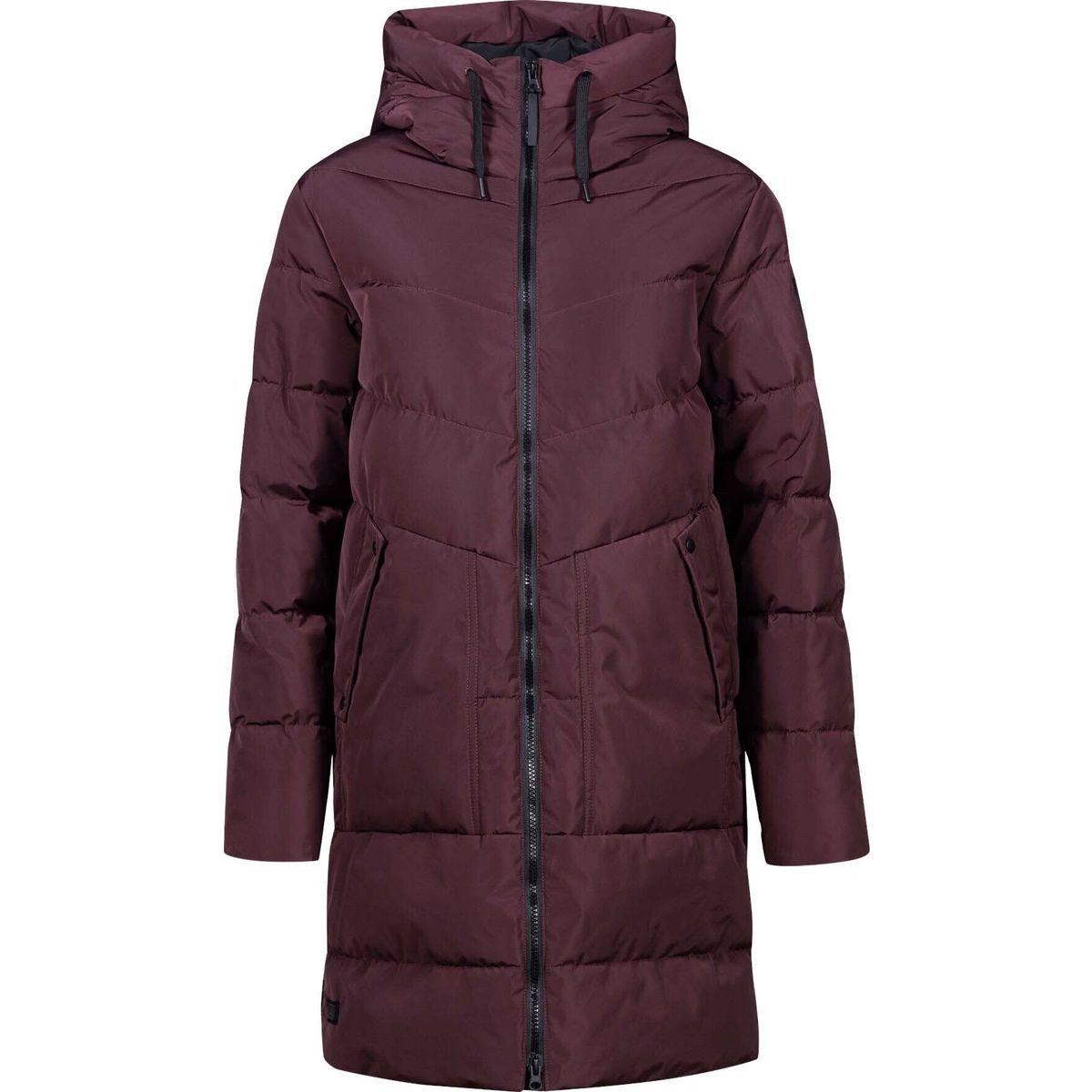 HALTI Outdoorjacke Linjat Women's Parka Jacket Stilvolle, wetterfeste Damen Parka Jacke mit recyceltem Material