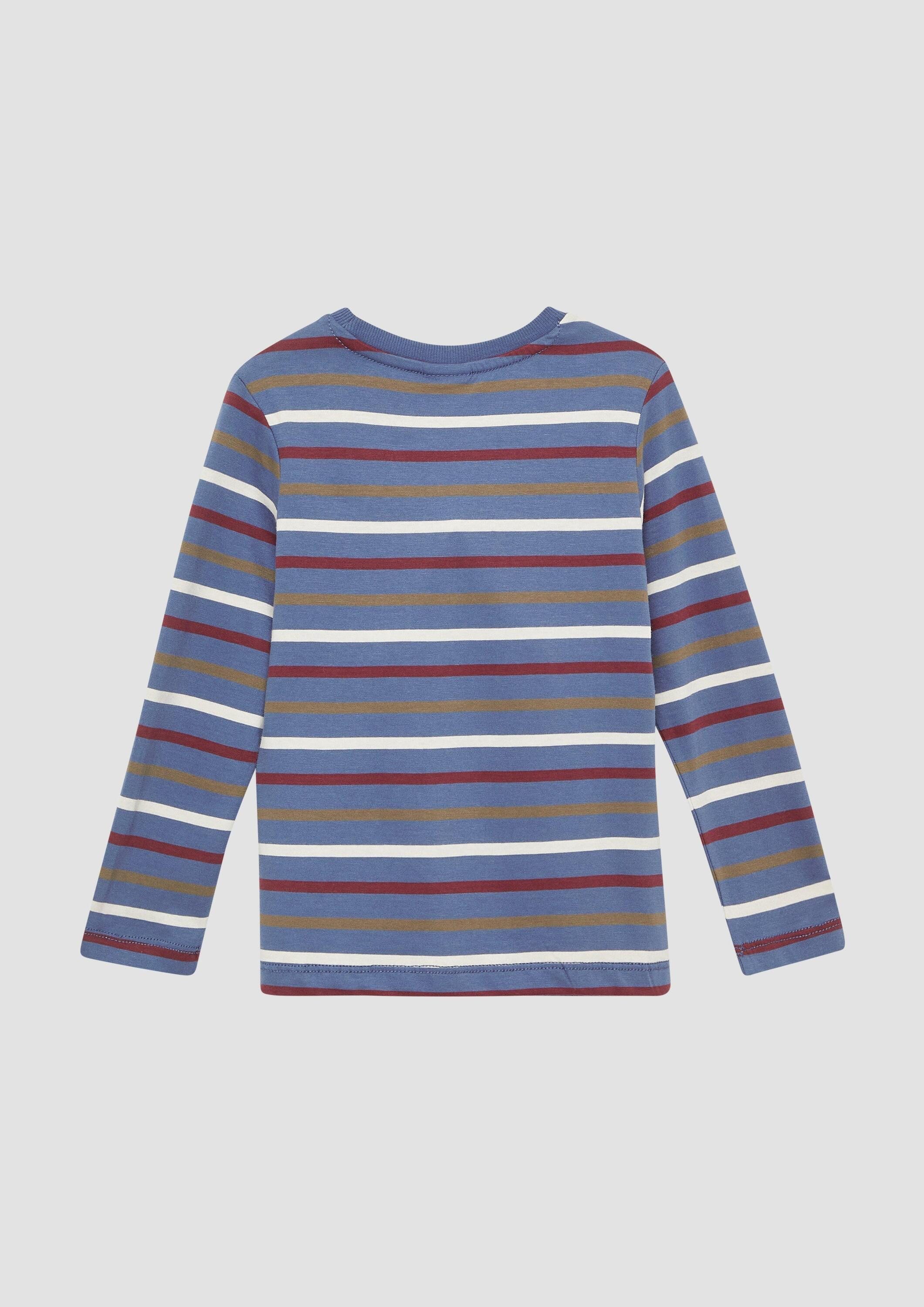 s.Oliver Langarmshirt T-Shirt Gestreiftes Longsleeve