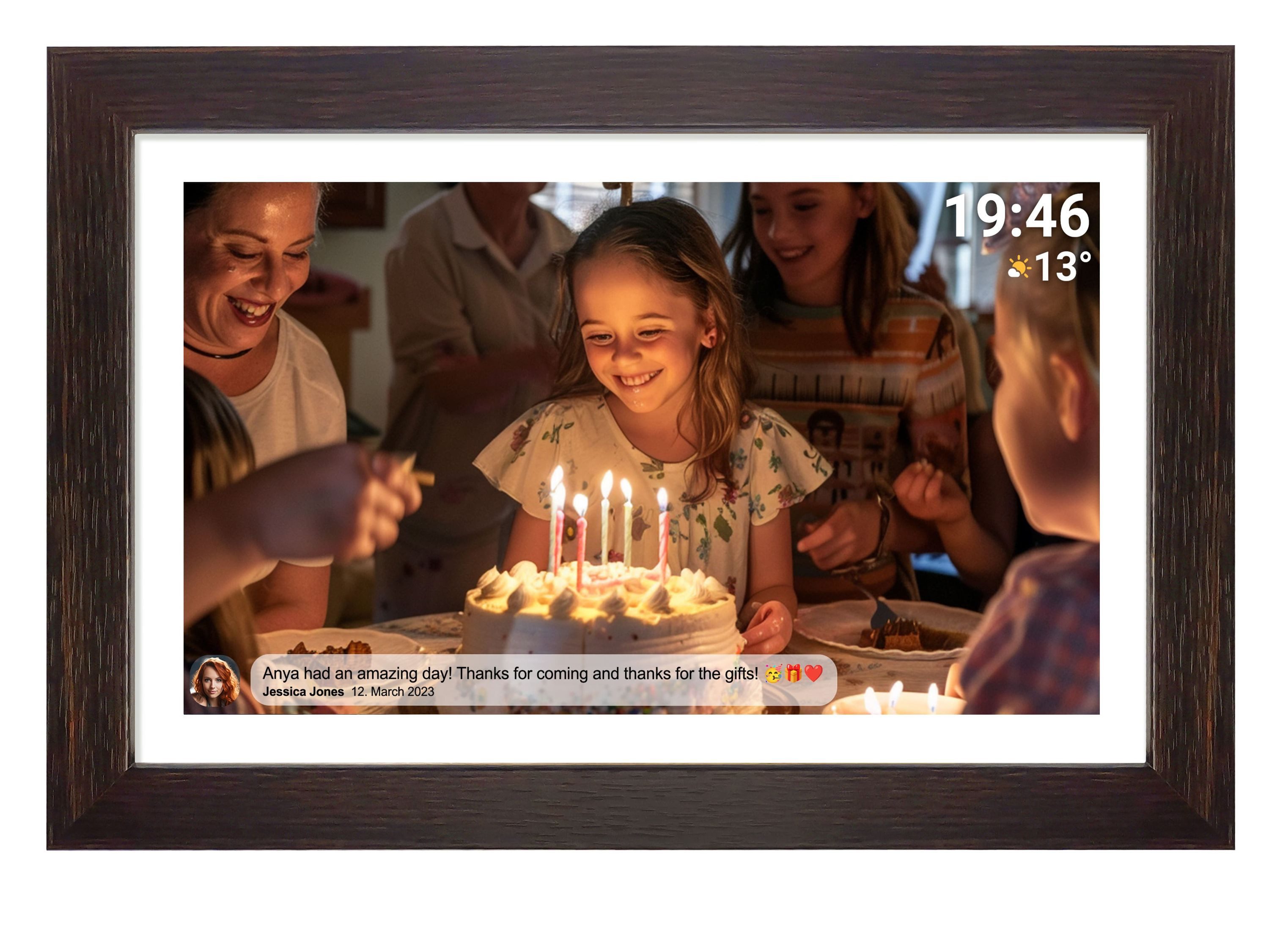 Denver Digitaler Bilderrahmen (XXL Fotorahmen mit günstig online kaufen
