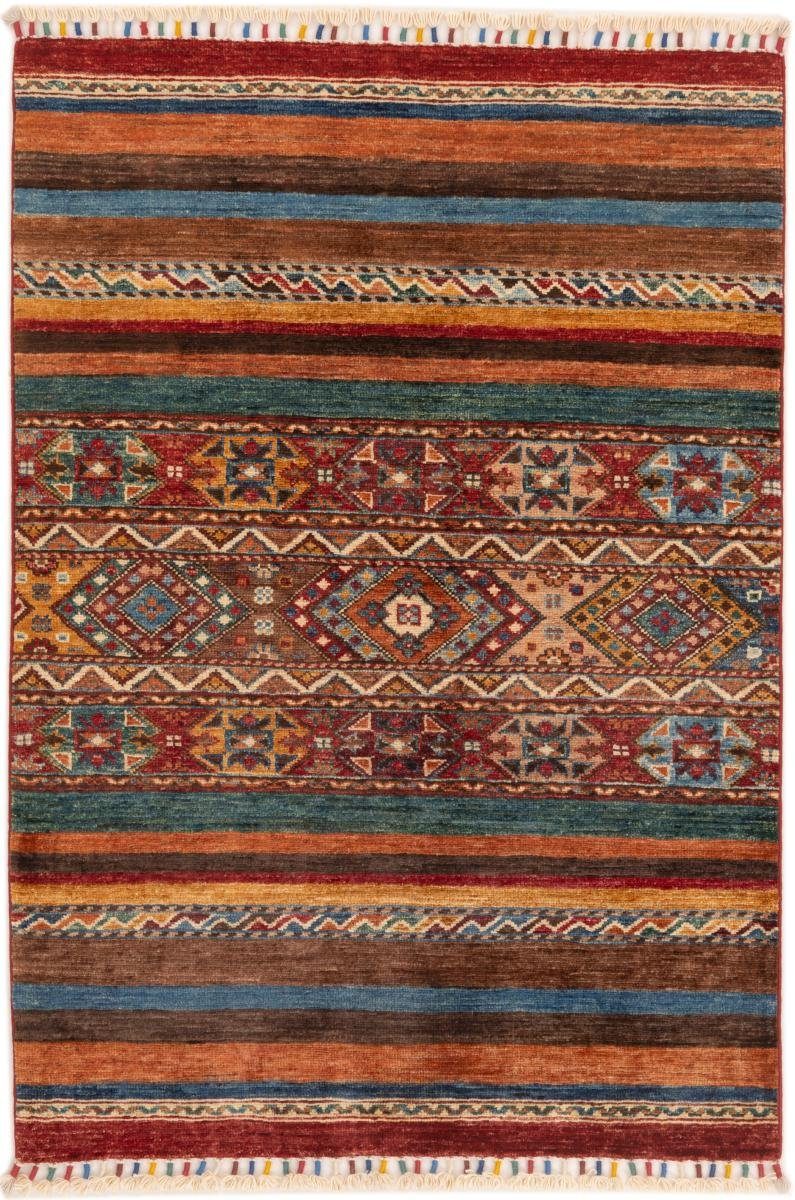 Orientteppich Arijana Shaal 84x122 Handgeknüpfter Orientteppich, Nain Trading, rechteckig, Höhe: 5 mm