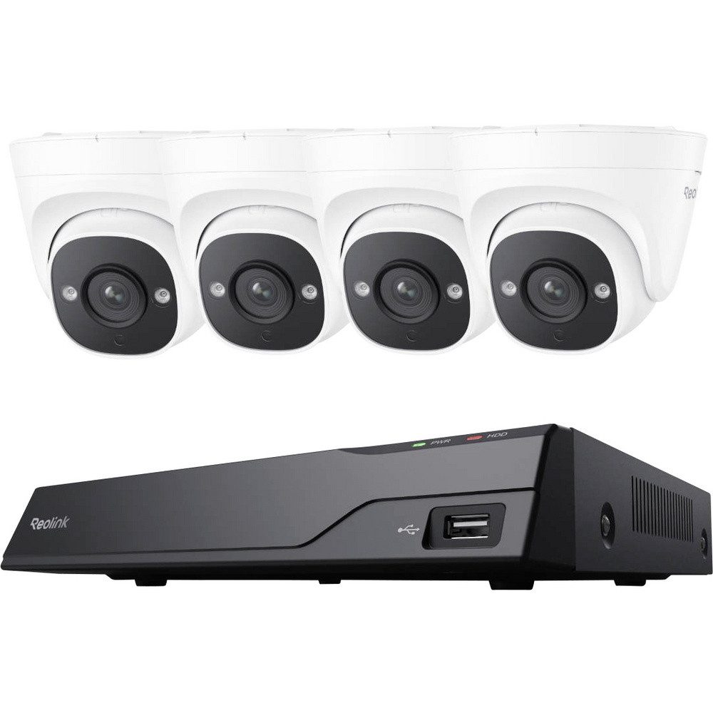 Reolink Überwachungskamera Reolink NVS8-5MD4 NVS8-5MD4 Kabelgebunden, WLAN IP-Überwachungs-Set
