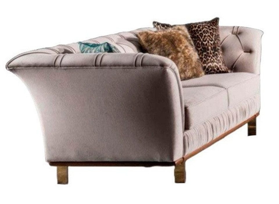 Xlmoebel 3-Sitzer Luxuriöses Textilsofa in modernem Design für Ihr Wohnzimmer, Hergestellt in Europa