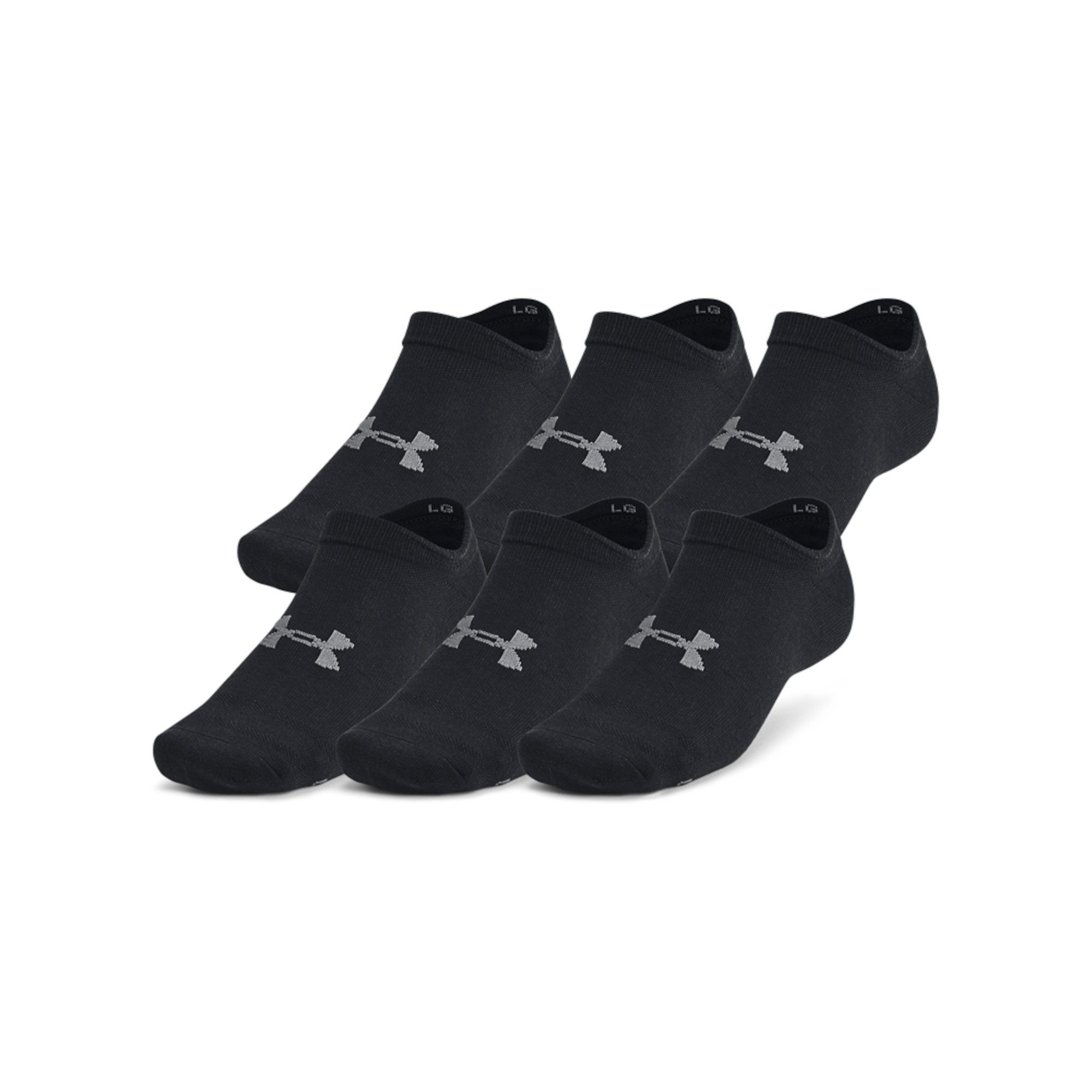 Füßlinge Under Armour Unisex Füßlinge Essential No Show 6er-Pack 1382611
