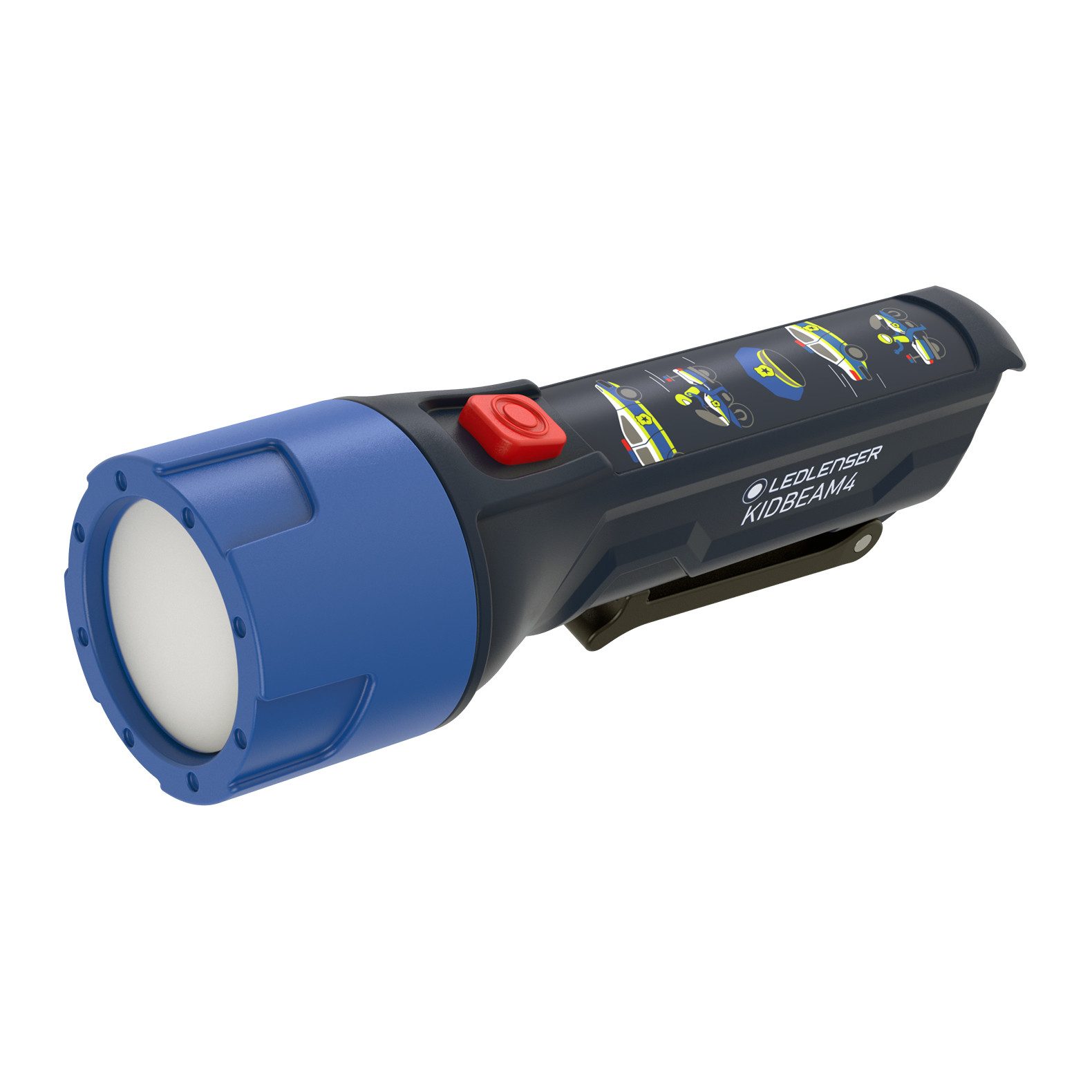 Ledlenser Taschenlampe KIDBEAM4 blau, 70 Lumen, 12m Leuchtweite, 18h Laufzeit, Micro (AAA) 1.5V