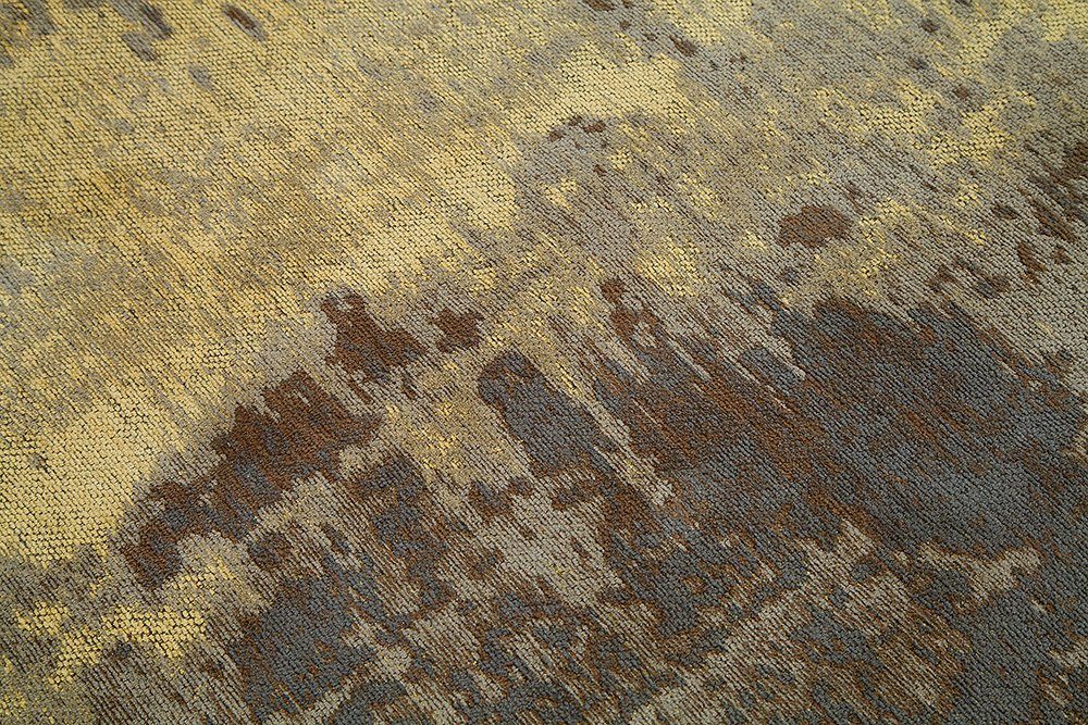 riess-ambiente Teppich MODERN ART 240x160cm sand braun, rechteckig, Höhe: 10 mm, Used Look · Vintage Muster · Wohnzimmer