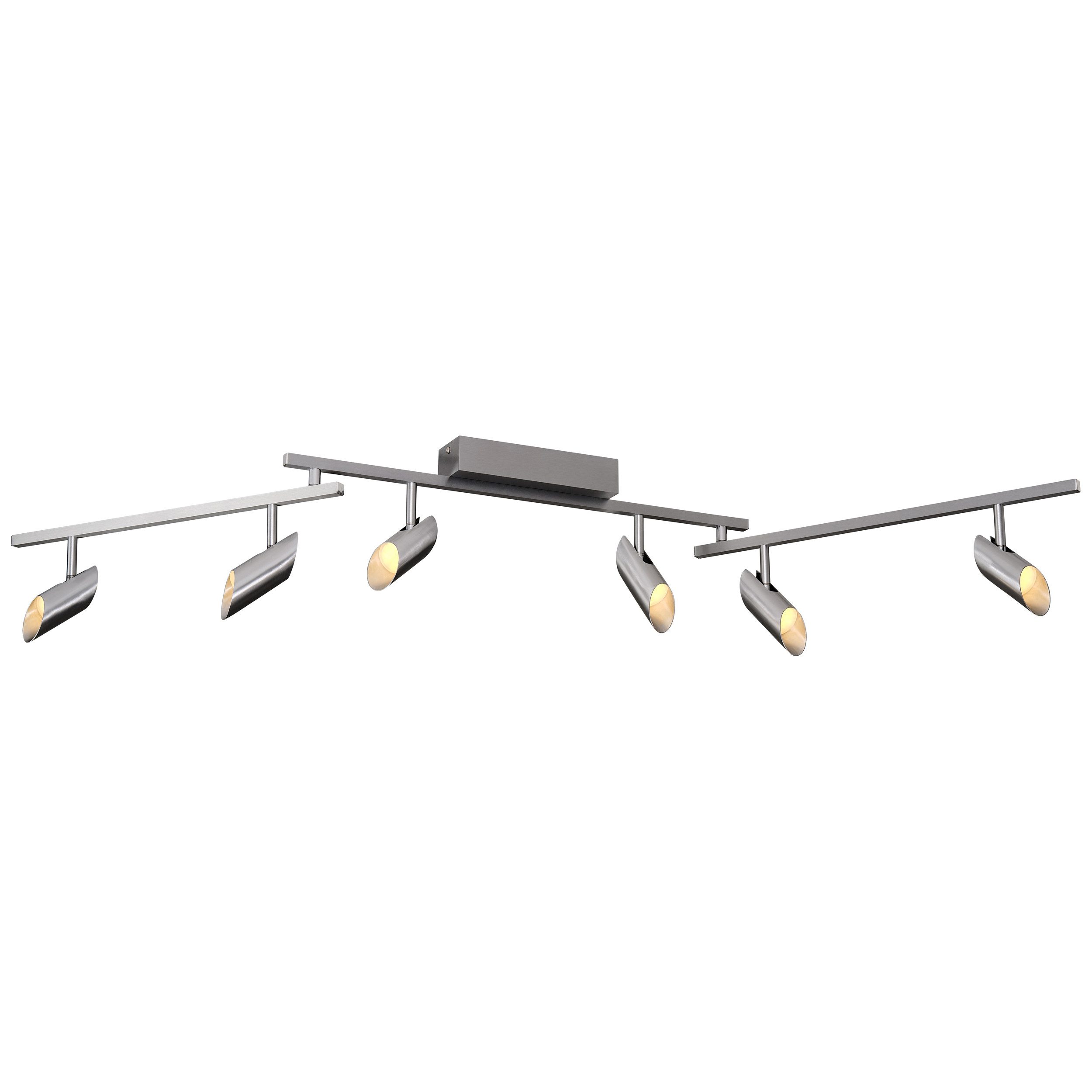 Lightbox Deckenstrahler, LED fest integriert, Warmweiß, LED Balken Deckenspot - 3 Stufen dimmbar - 142 x 14 x 23 cm