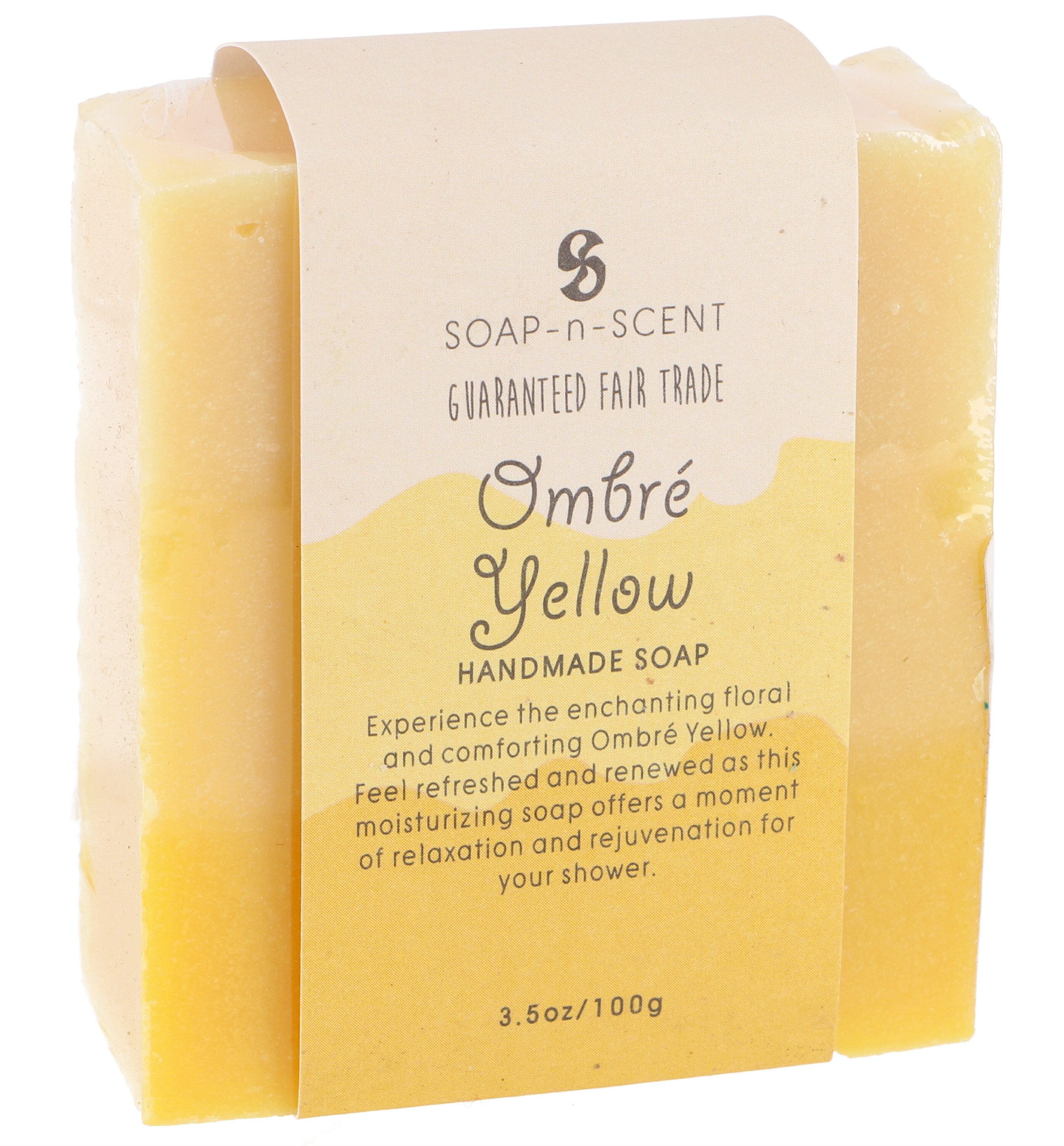 Guru-Shop Handseife Handgemachte Ombre Duftseife, 100 g, Fair Trade..