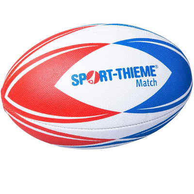 Sport-Thieme Rugbyball Rugbyball Match, Genoppte Oberfläche für perfekte Griffigkeit