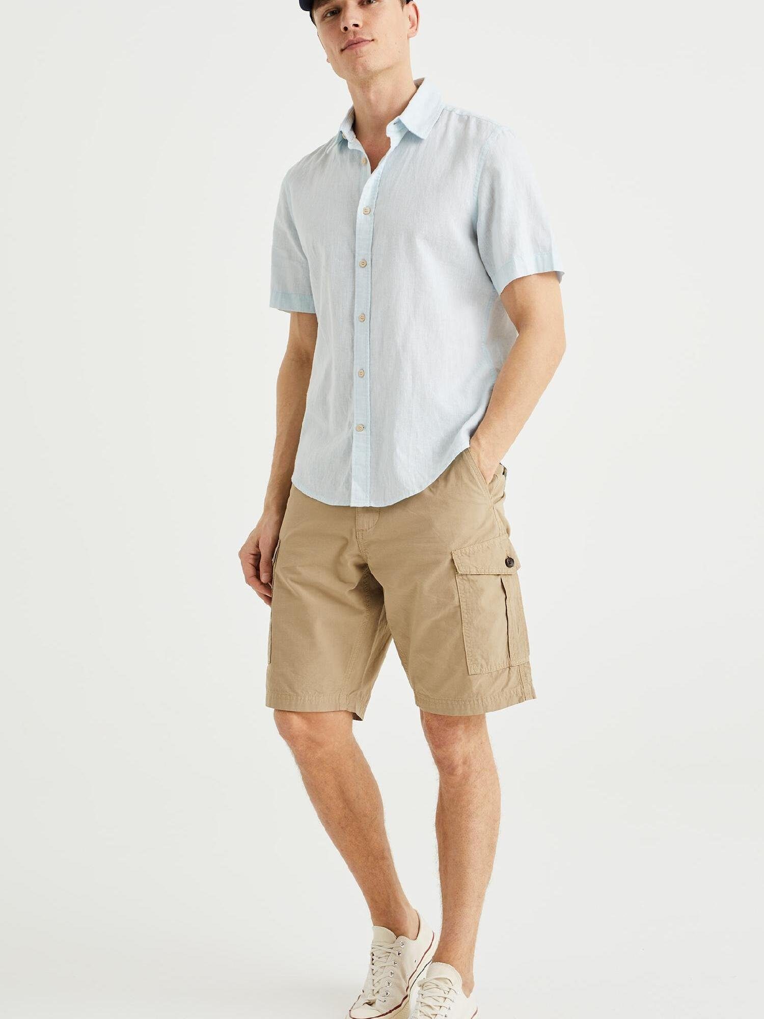 WE Fashion Shorts (1-tlg) Khaki