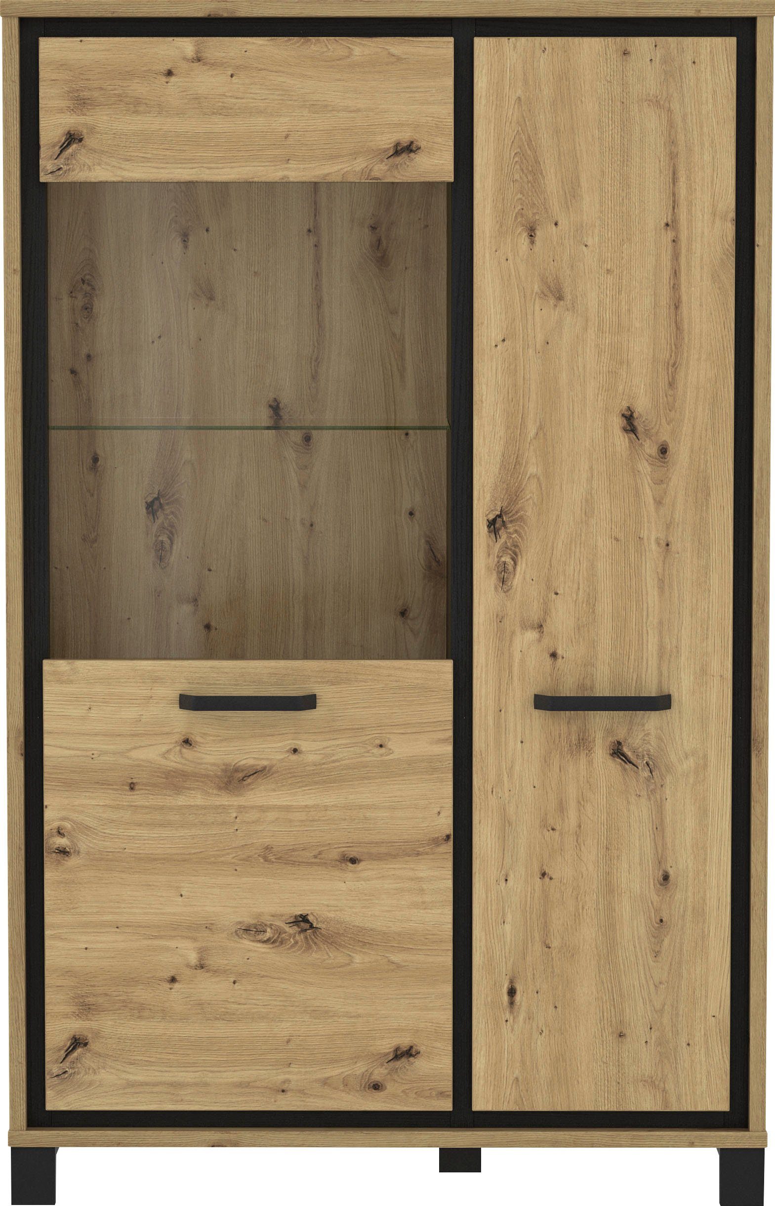 FORTE Vitrine "Trondheim", Höhe 161 cm günstig online kaufen
