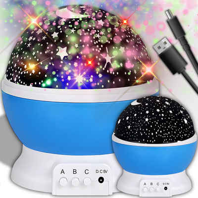 Retoo LED-Sternenhimmel LED Galaxy Projektor Kinder Sterne Nachtlicht Geschenk Lampe