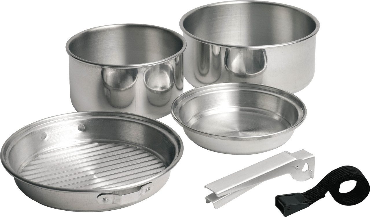 Geschirr-Set Campingaz Trekking-Geschirrset aus Aluminium