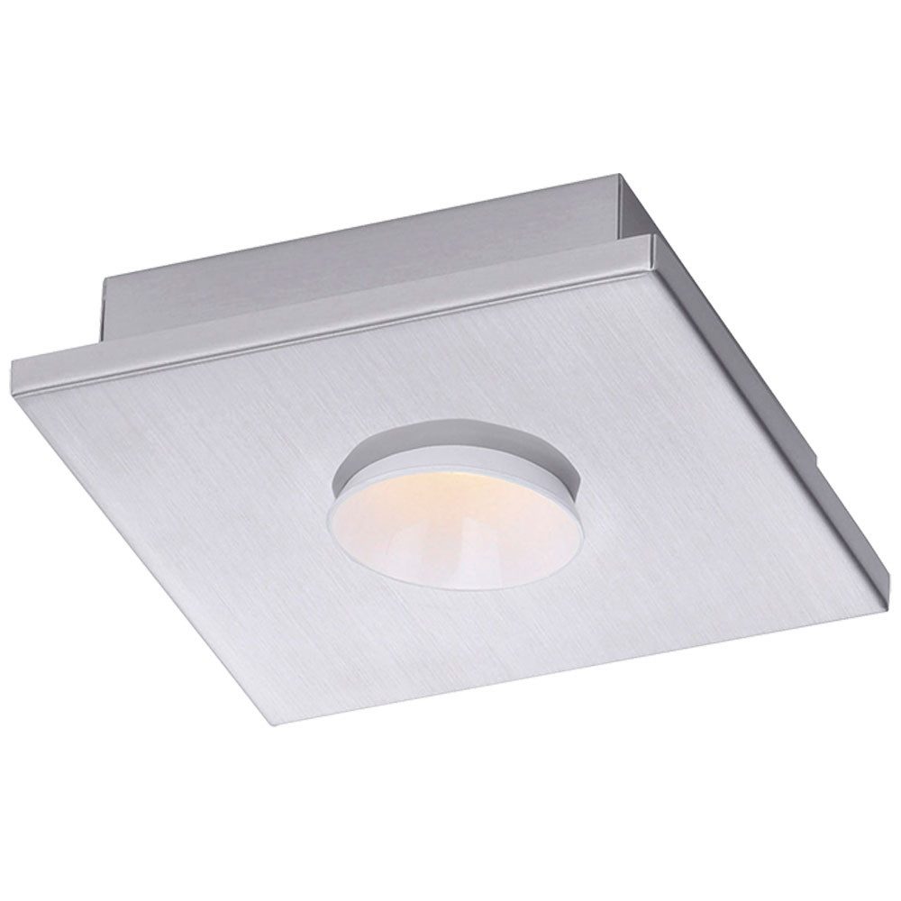FISCHER & HONSEL LED Deckenleuchte, LED-Leuchtmittel fest verbaut, Warmweiß, Deckenlampe Deckenleuchte LED weiß Wohnraumlampe 3-Stufen