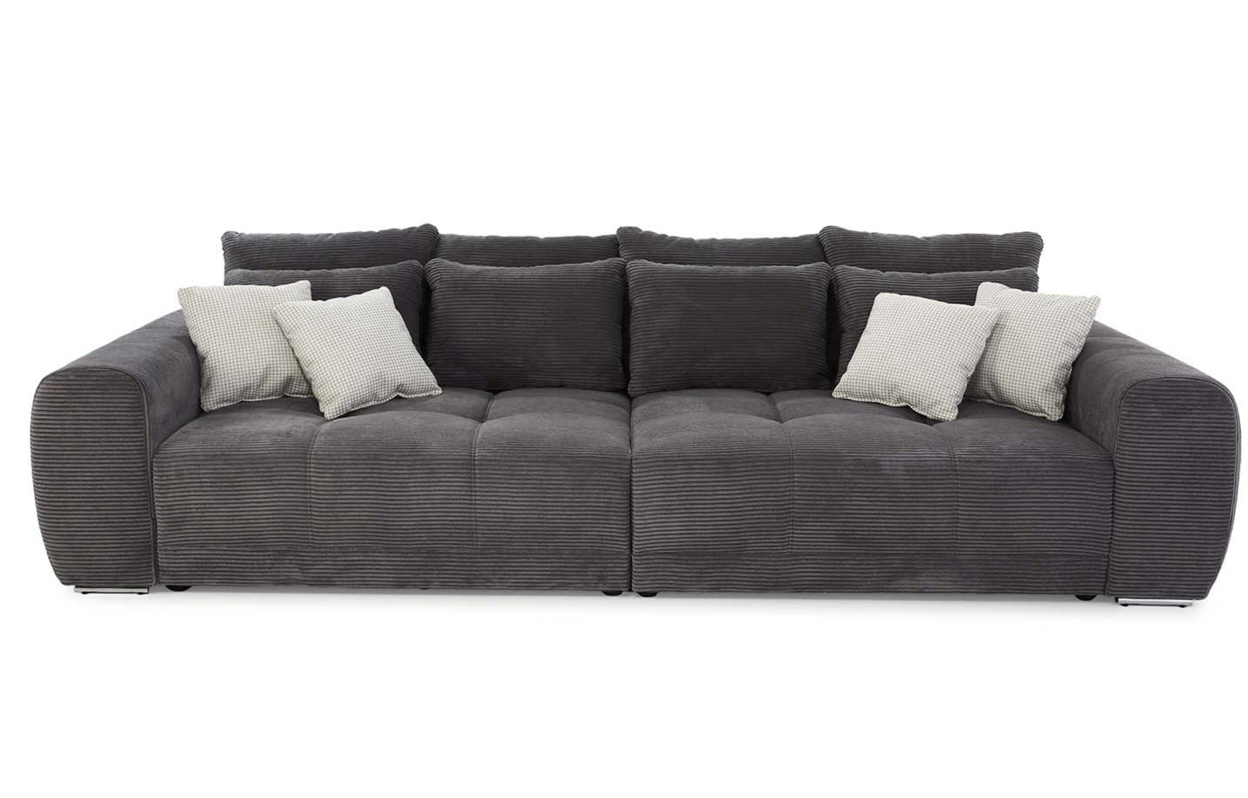 luma-home Big-Sofa 15171, XXL-Couch B306/T134/H86 cm, Liegefläche 120x240 c günstig online kaufen