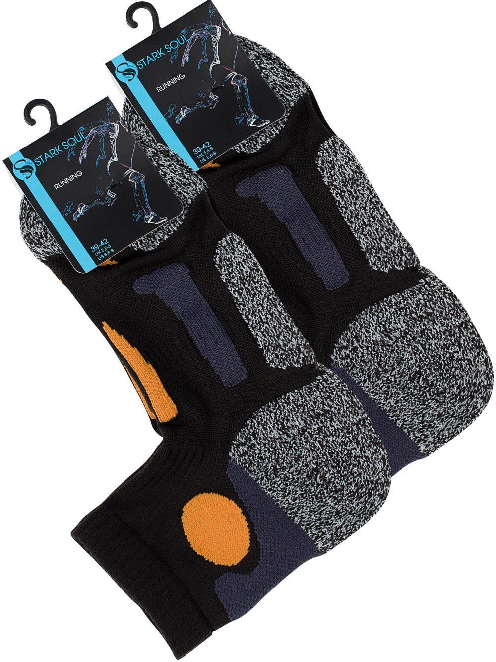 Stark Soul® Funktionssocken Quarter Lauf- & Funktionssocken, Unisex 2 Paar