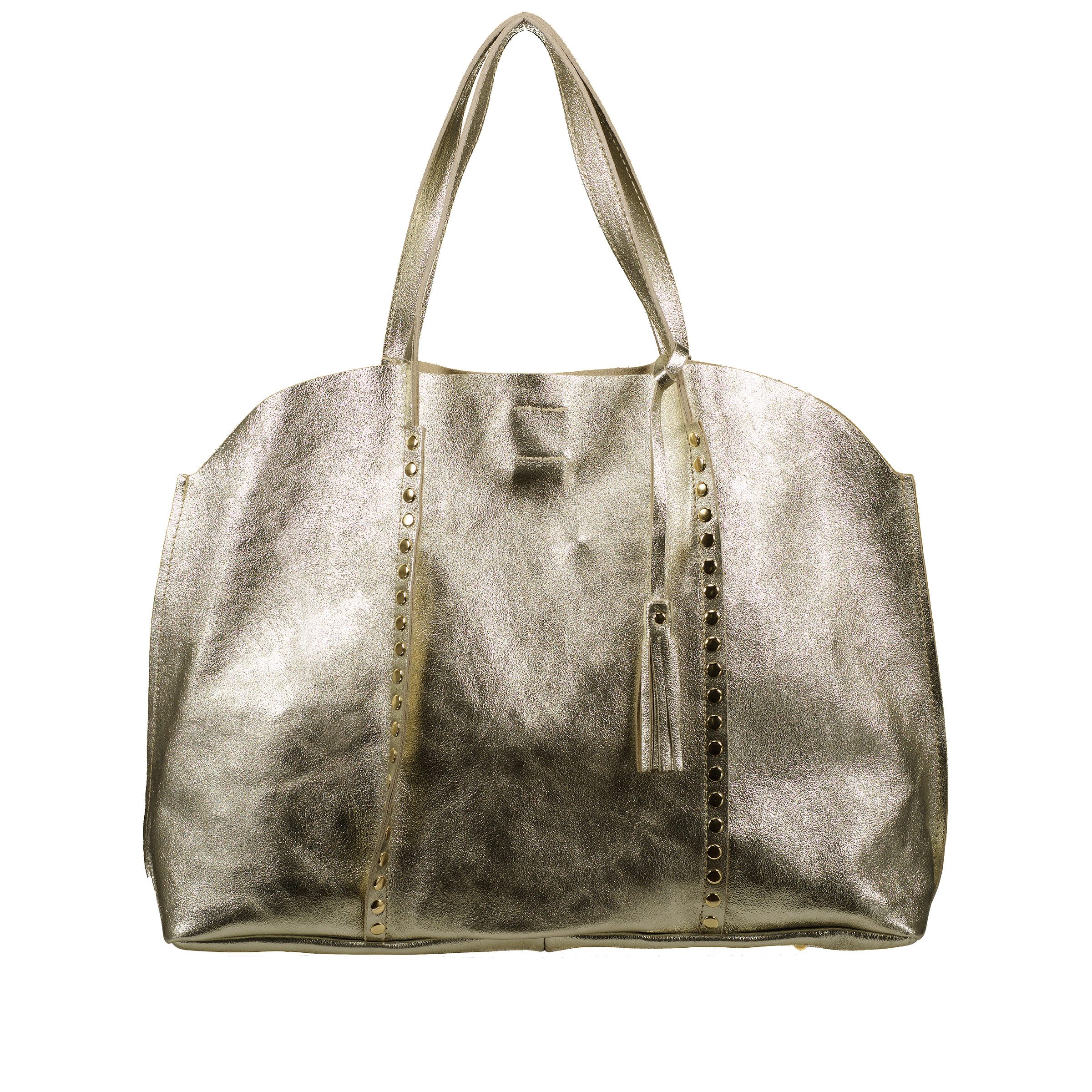 Handtasche Metallic
