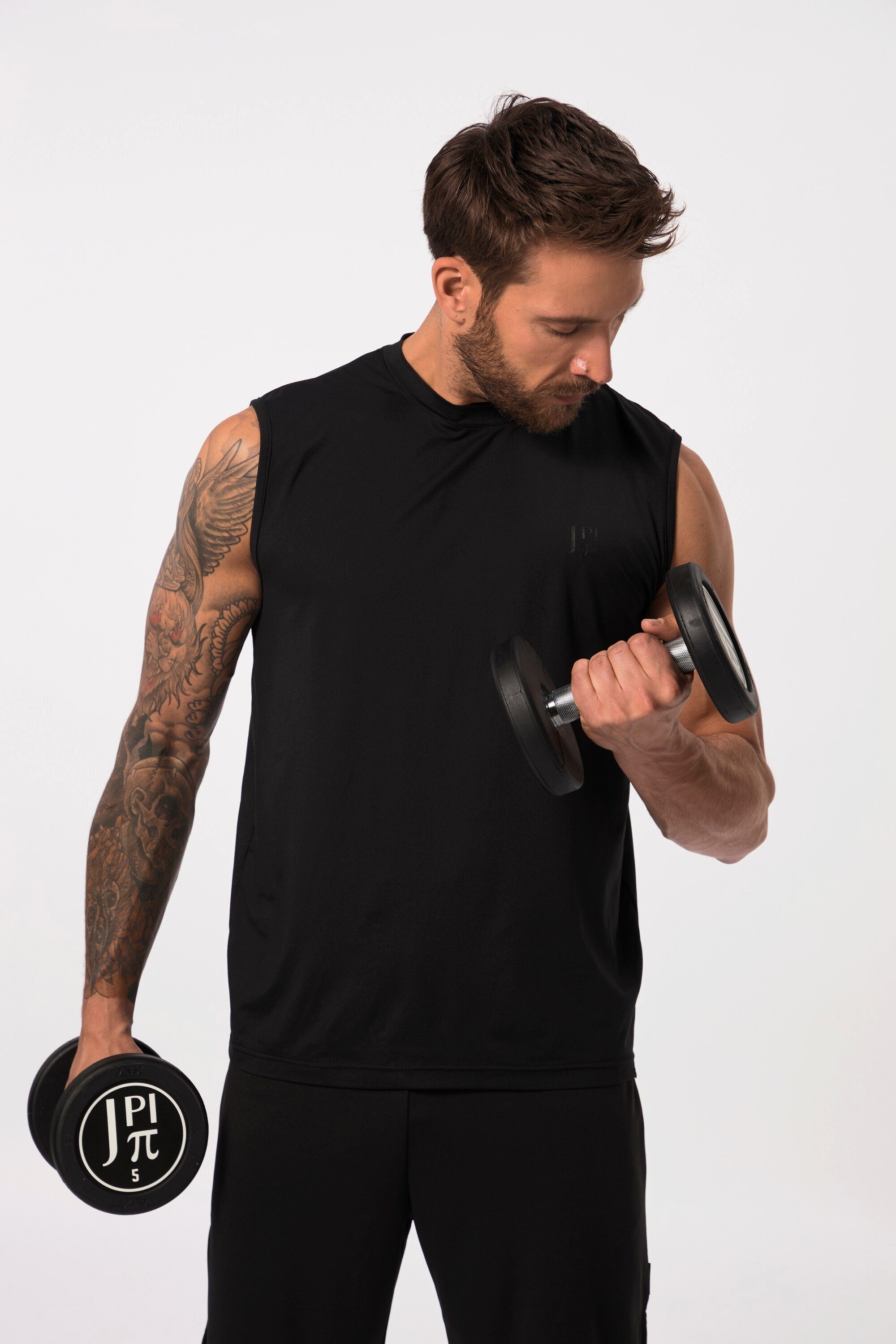 JP1880 T-Shirt Tanktop FLEXNAMIC® Fitness Rundhals