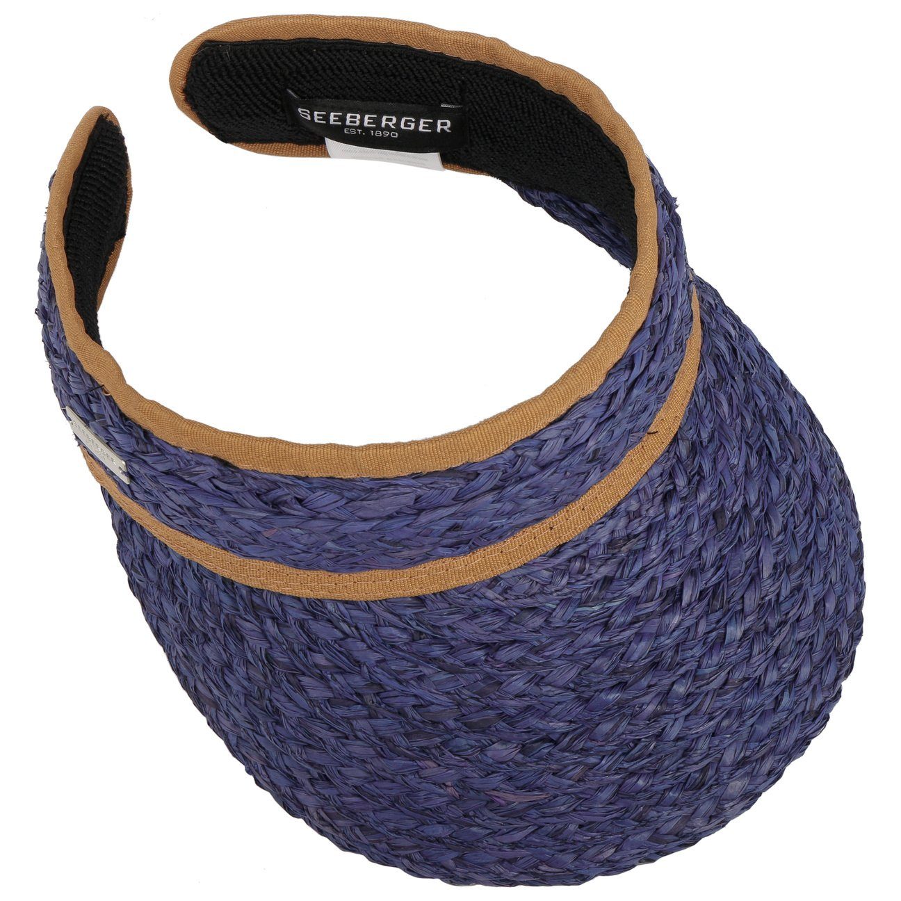 Seeberger Visor (1-St) Visor mit Schirm blau